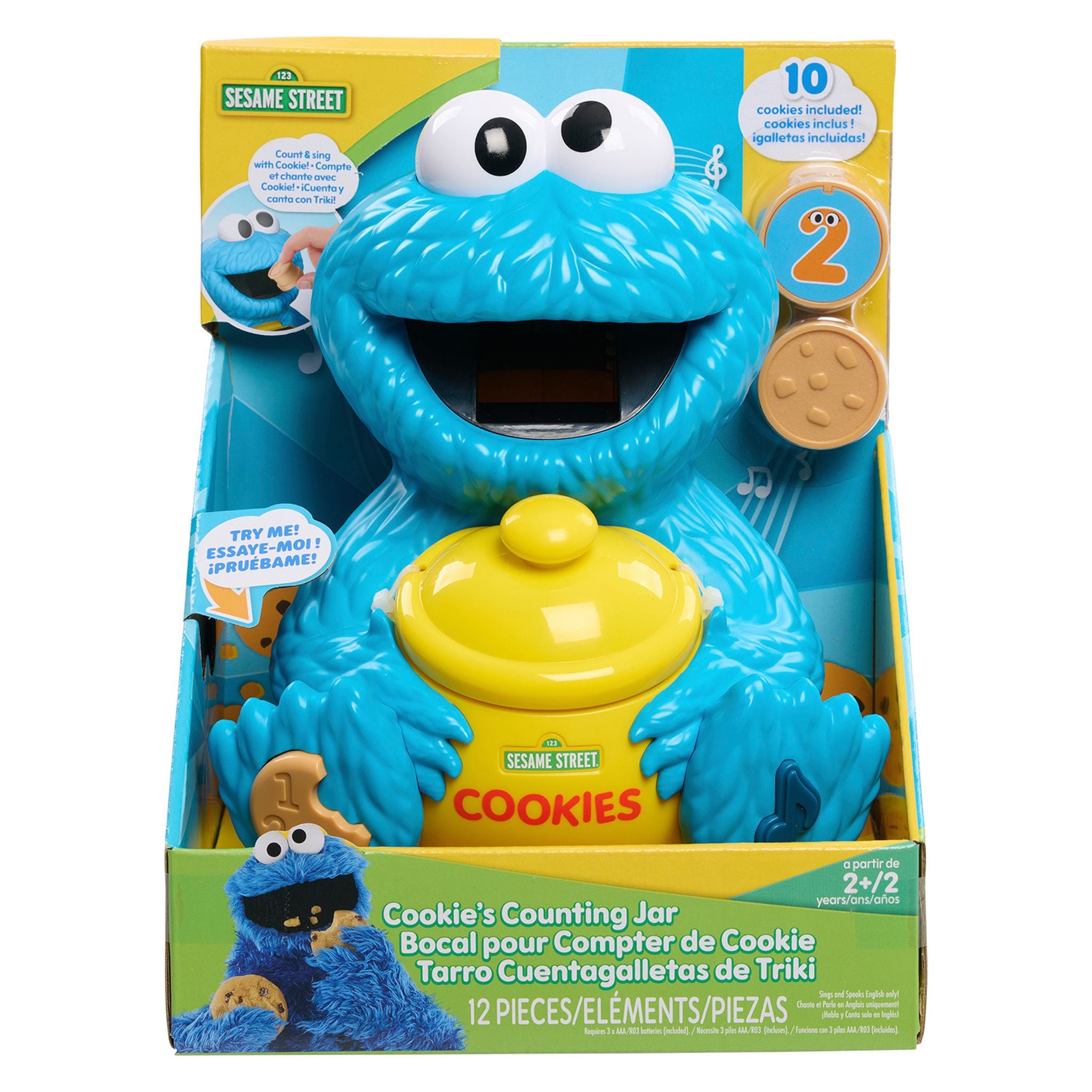 Sesame Street Cookie's Counting Jar