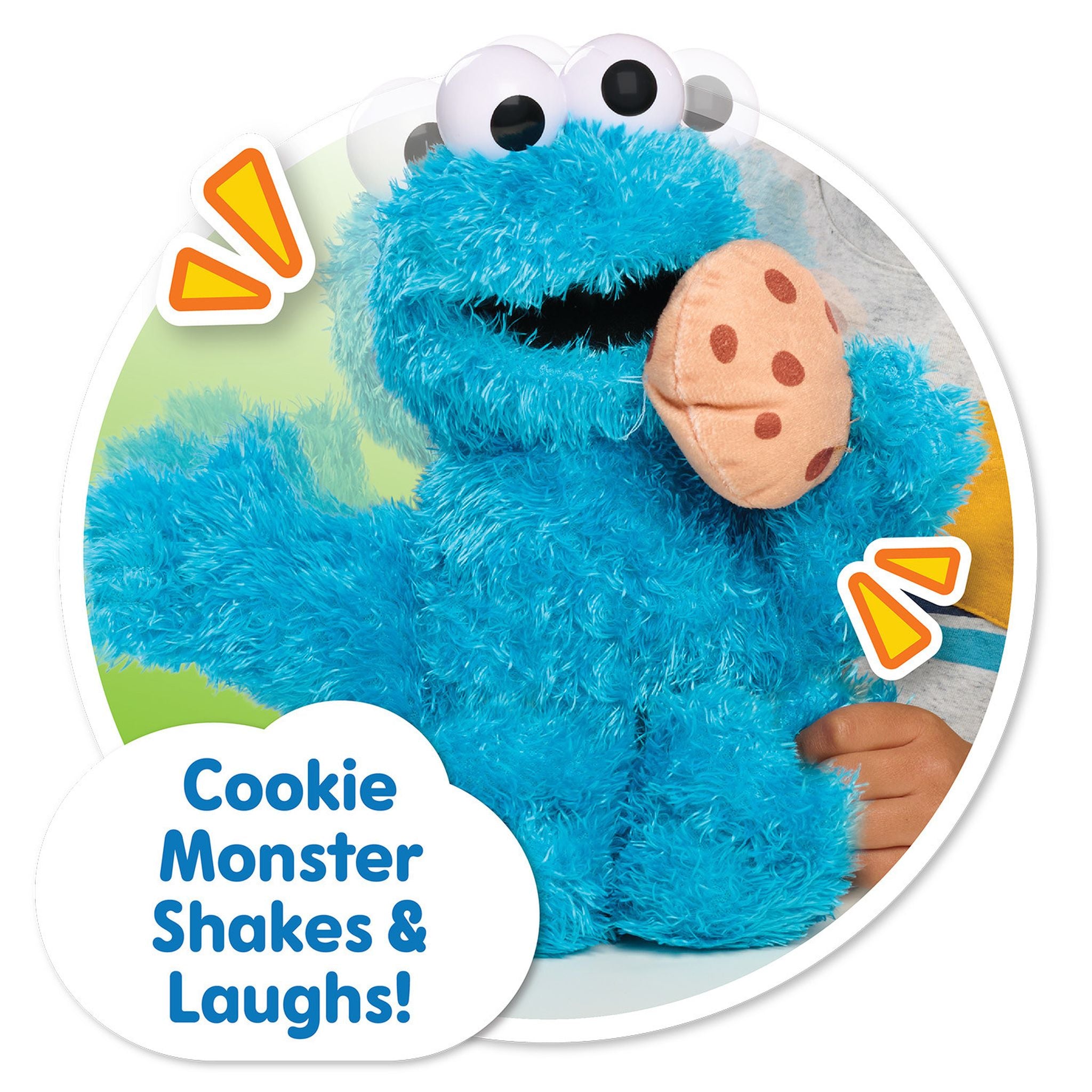 Sesame Street Nom Nom Cookie Monster Interactive Plush