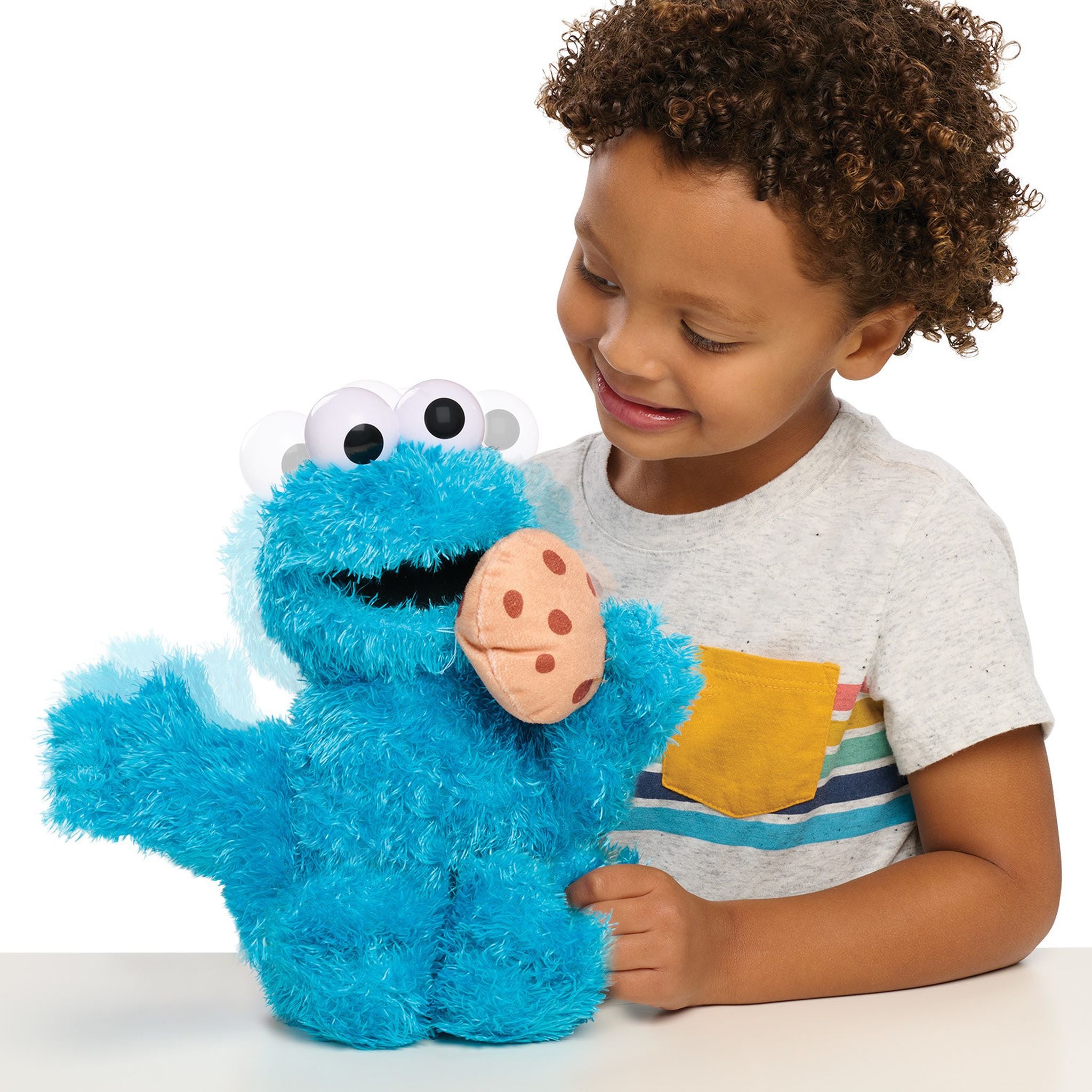Sesame Street Nom Nom Cookie Monster Interactive Plush