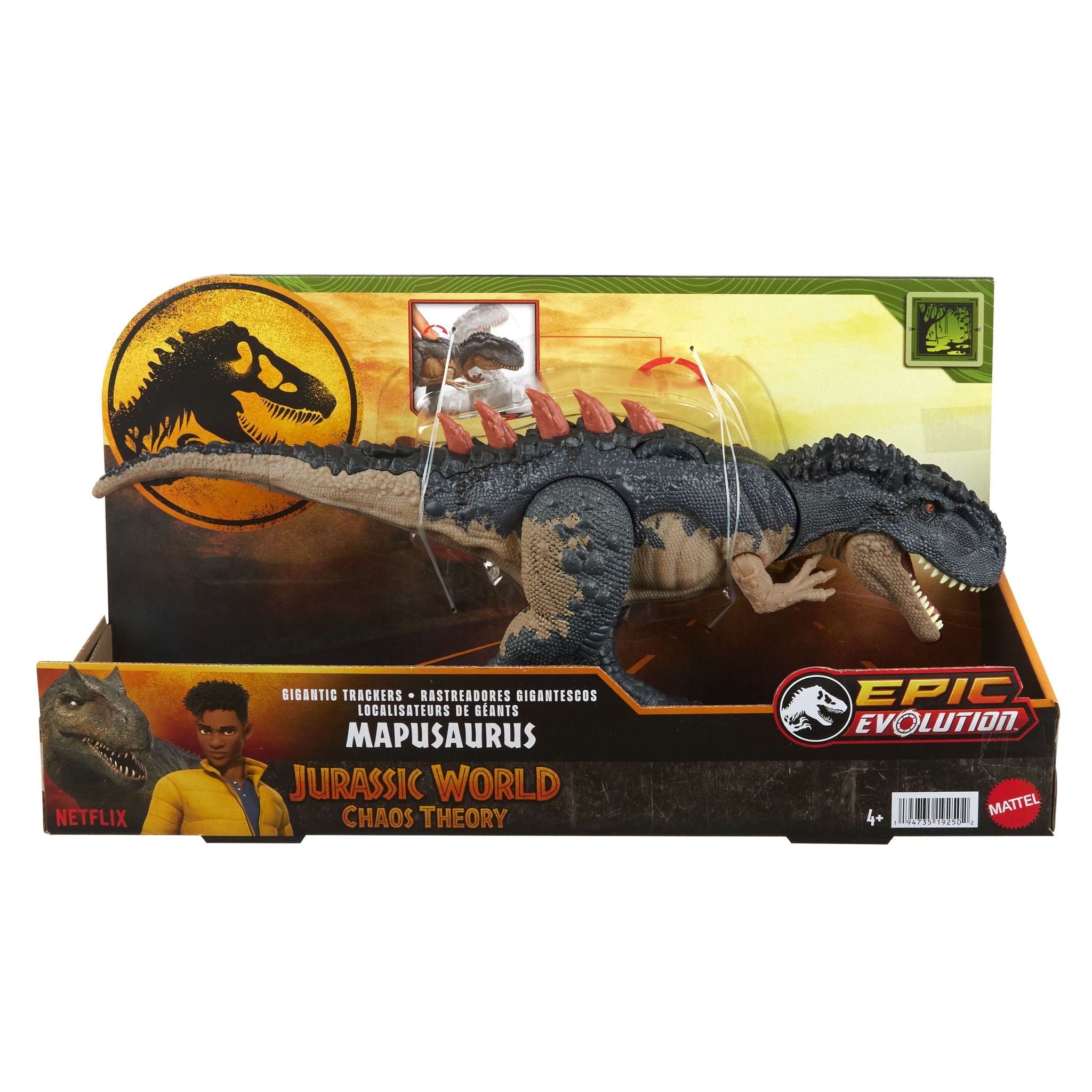 Jurassic World Gigantic Trackers Mapusaurus
