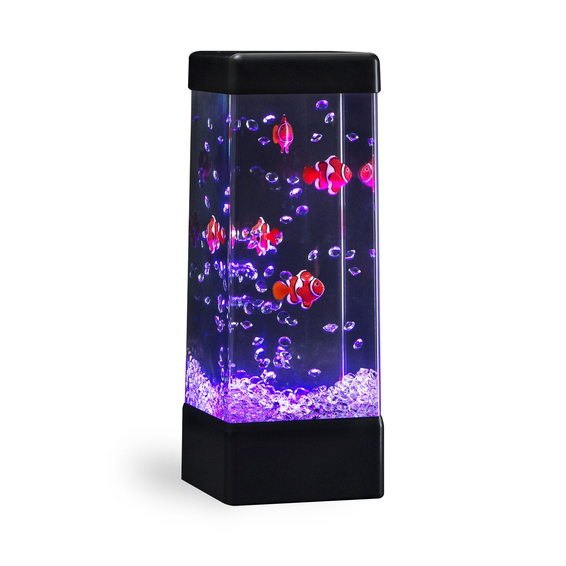 JINX Luminous Mood Lamp USB - Crystals & Clownfish