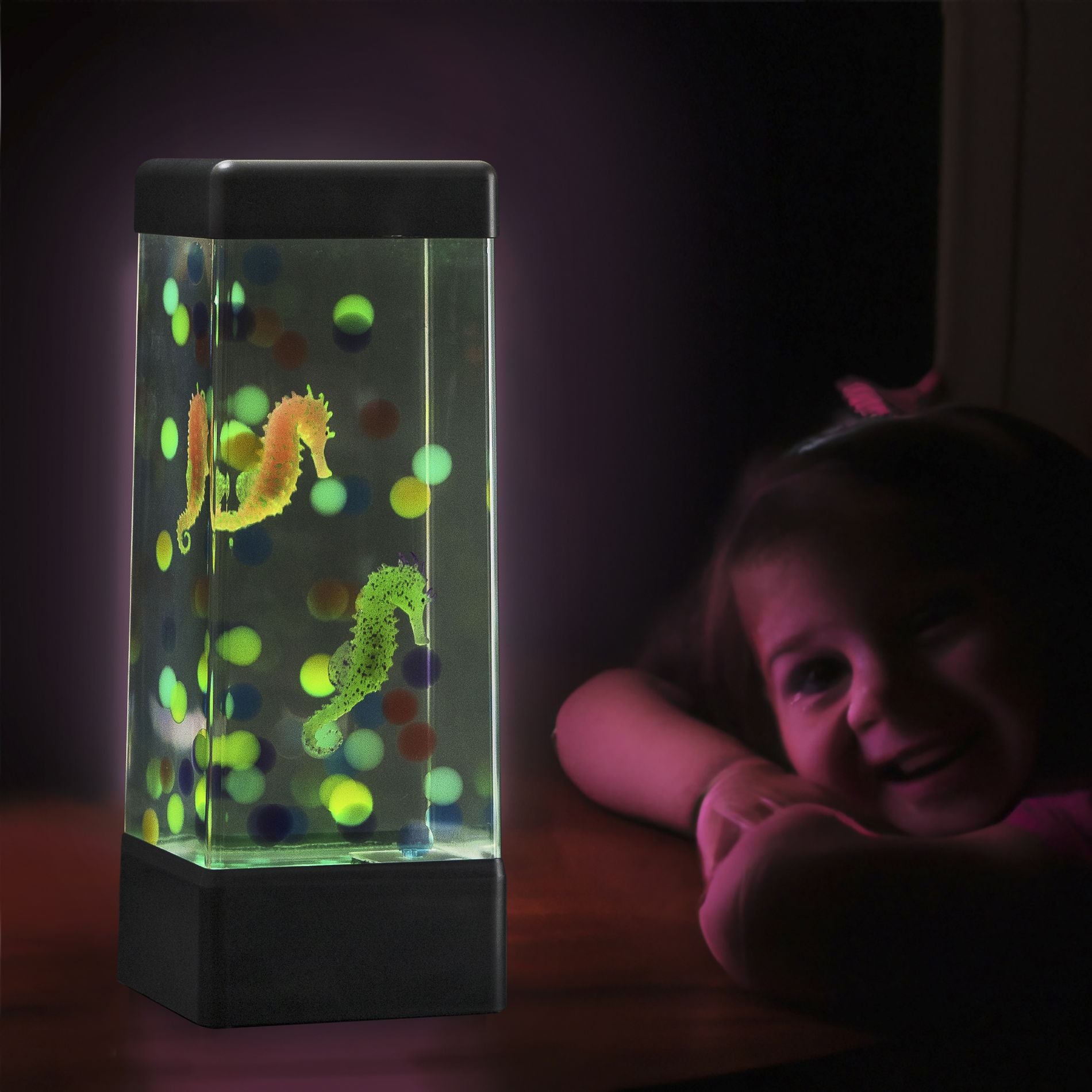 JINX Luminous Mood Lamp USB - Seahorses & Sea Balls