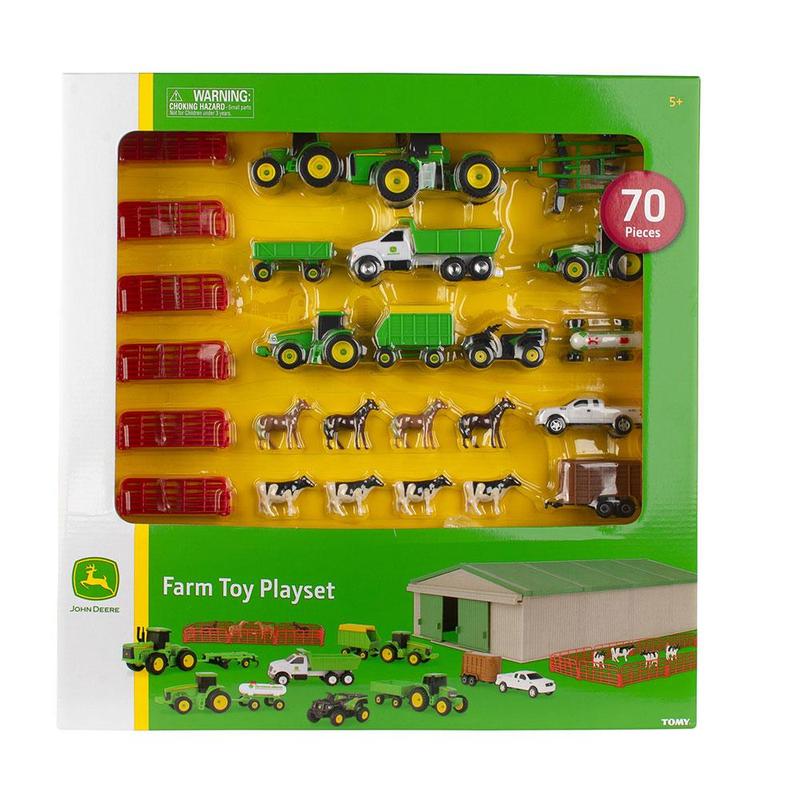 John Deere Farm Toy 70 Piece Playset
