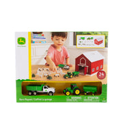 John Deere 1:64 Red Barn 24 Piece Playset - Toyworld Australia
