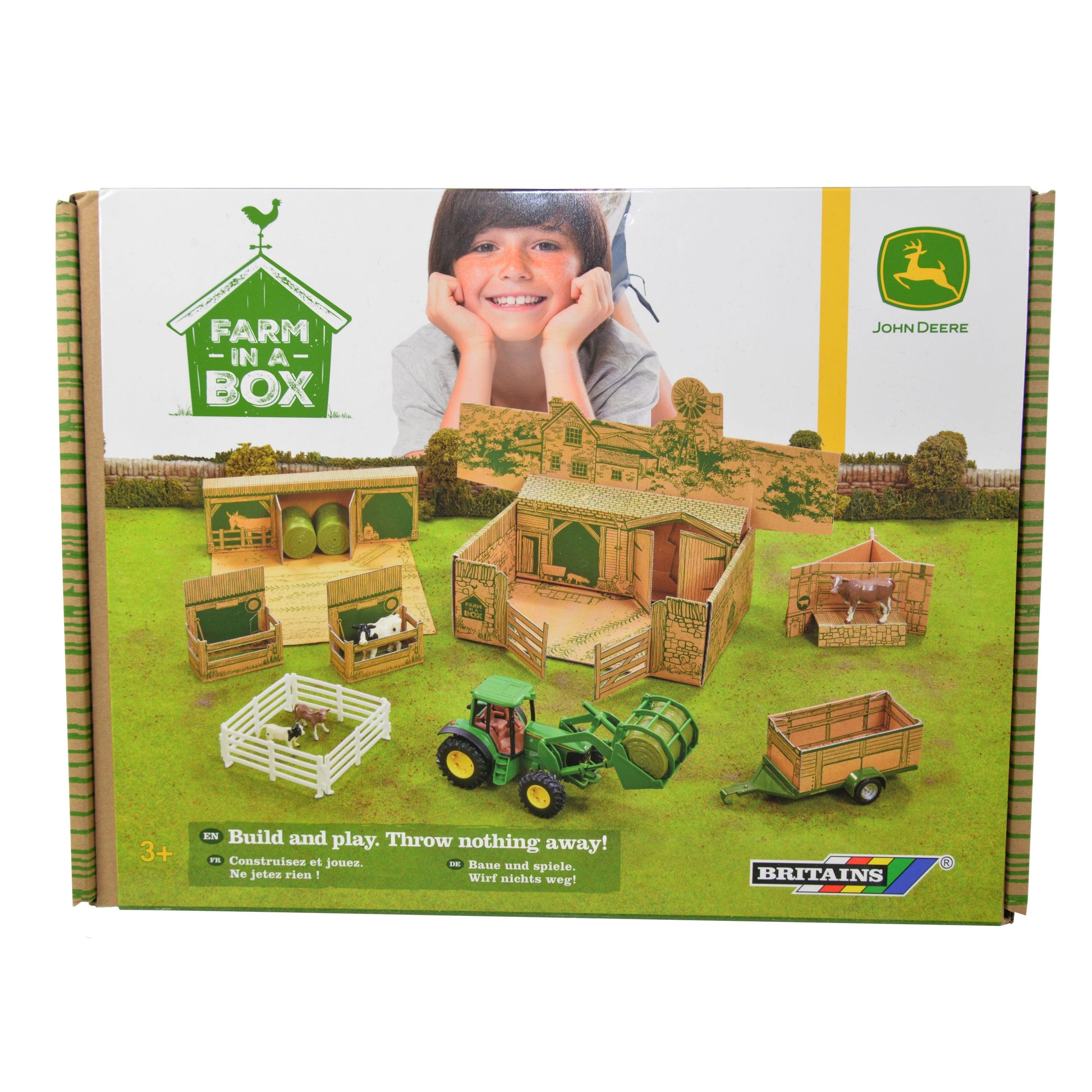 John Deere Farm In A Box Playset - Toyworld Australia
