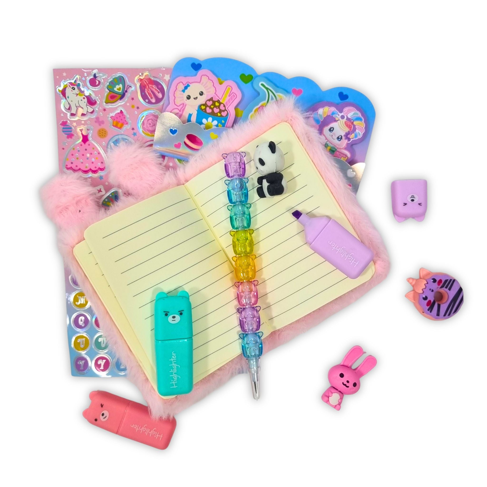 Journal Set Cute Creative Kit