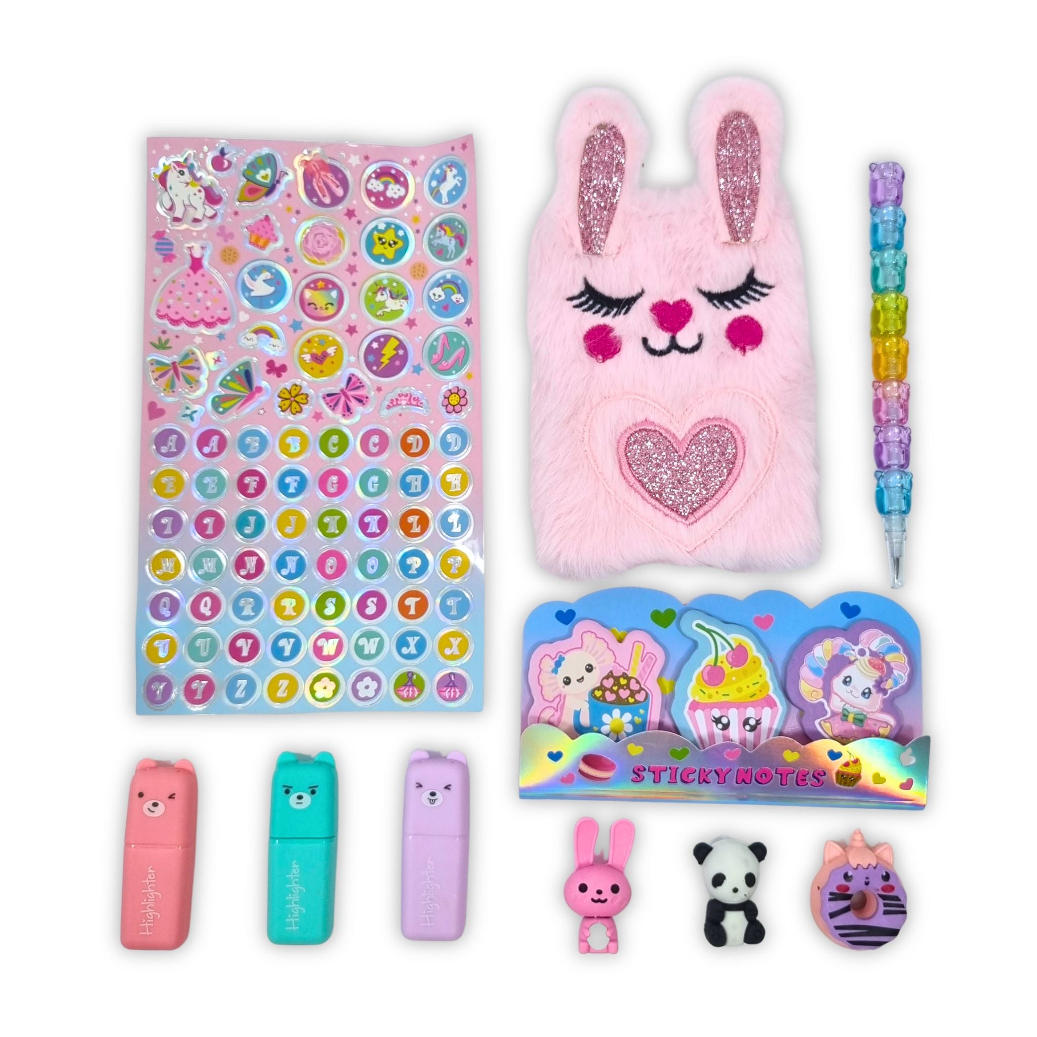 Journal Set Cute Creative Kit