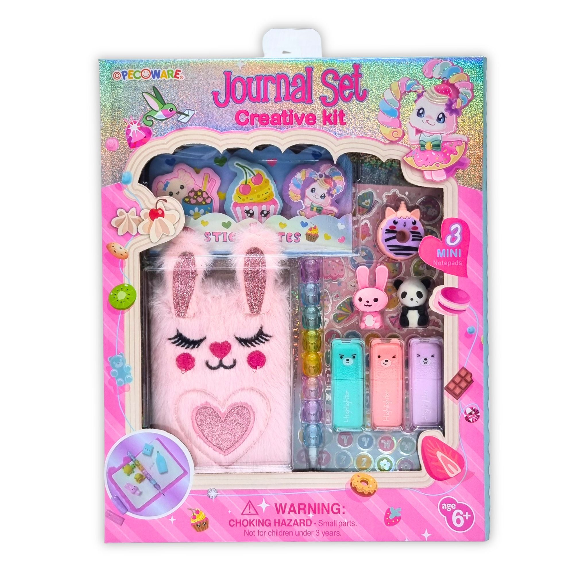 Journal Set Cute Creative Kit