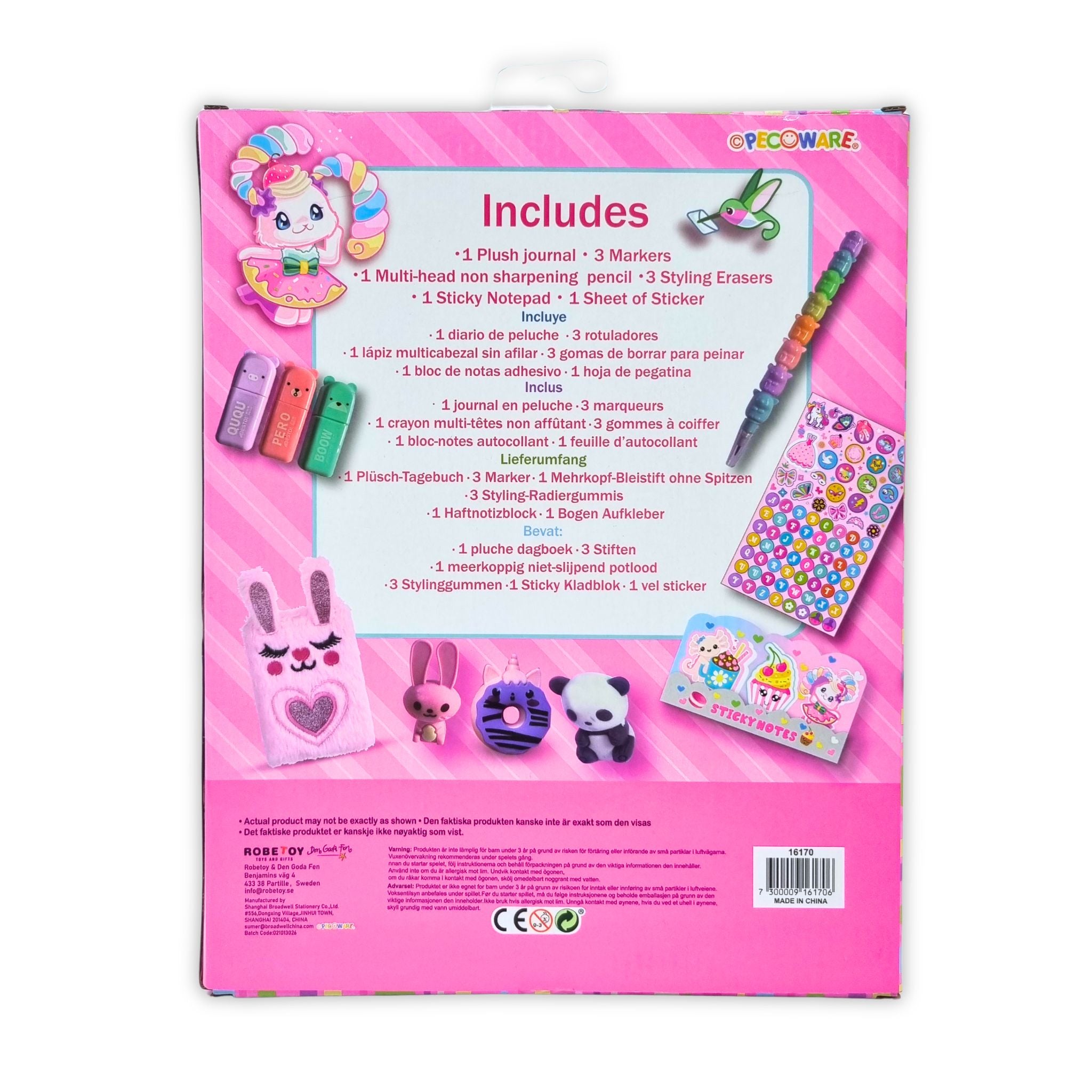 Journal Set Cute Creative Kit