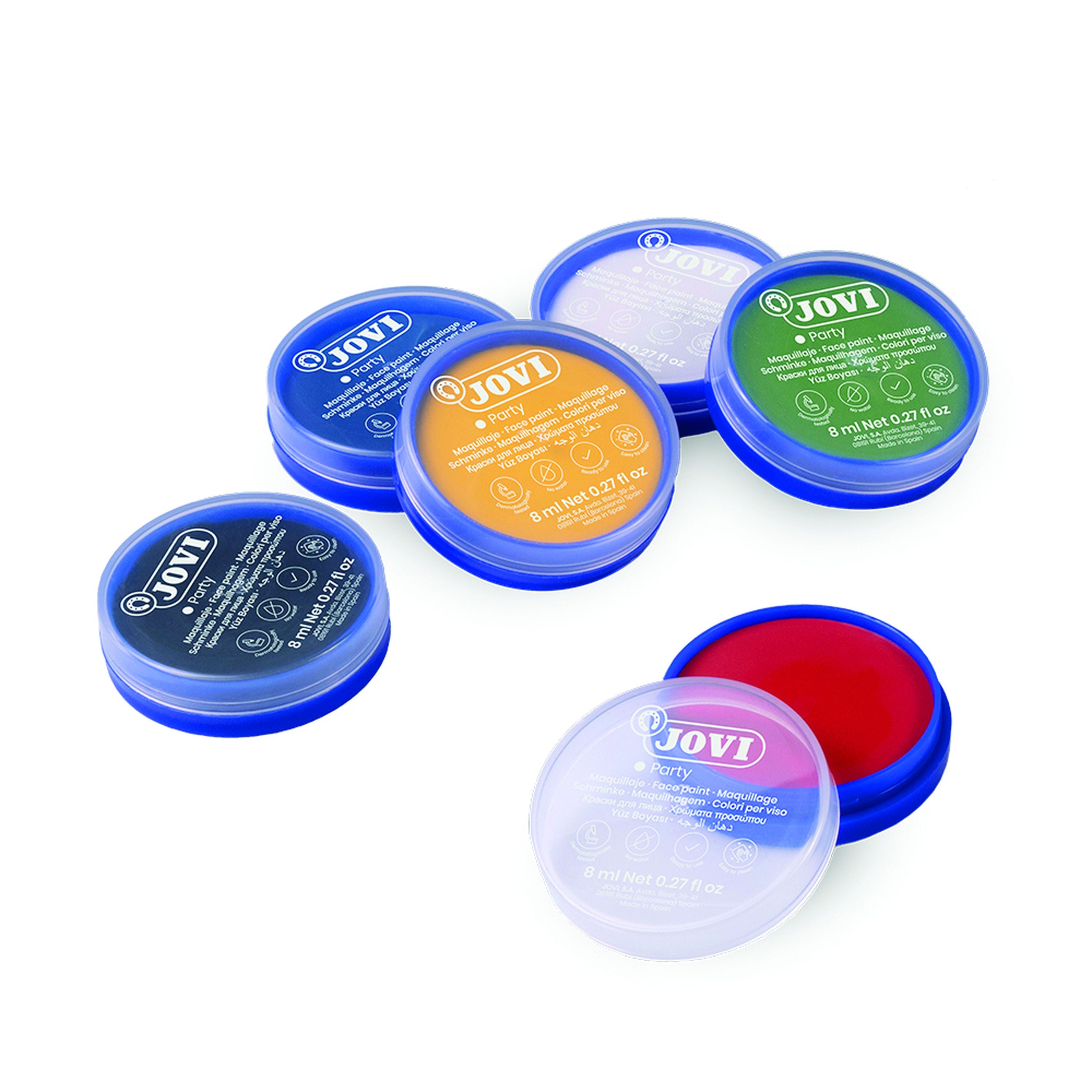 Jovi Face Paint 6X8ml Classic