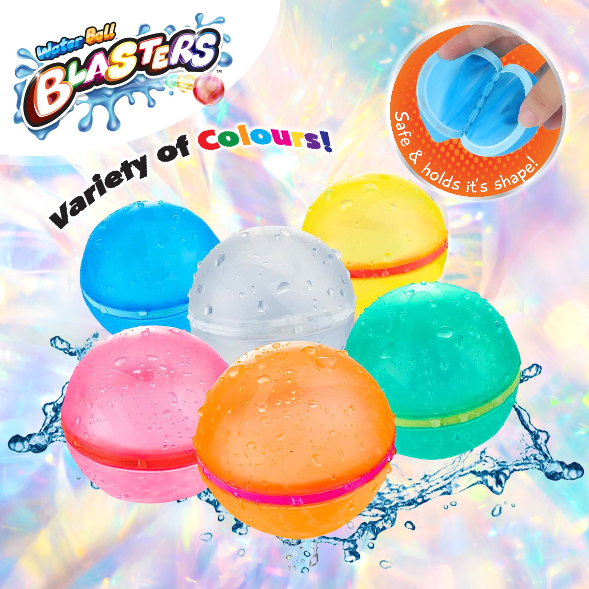 KaZAAng Water Ball Blasters 6 Pack
