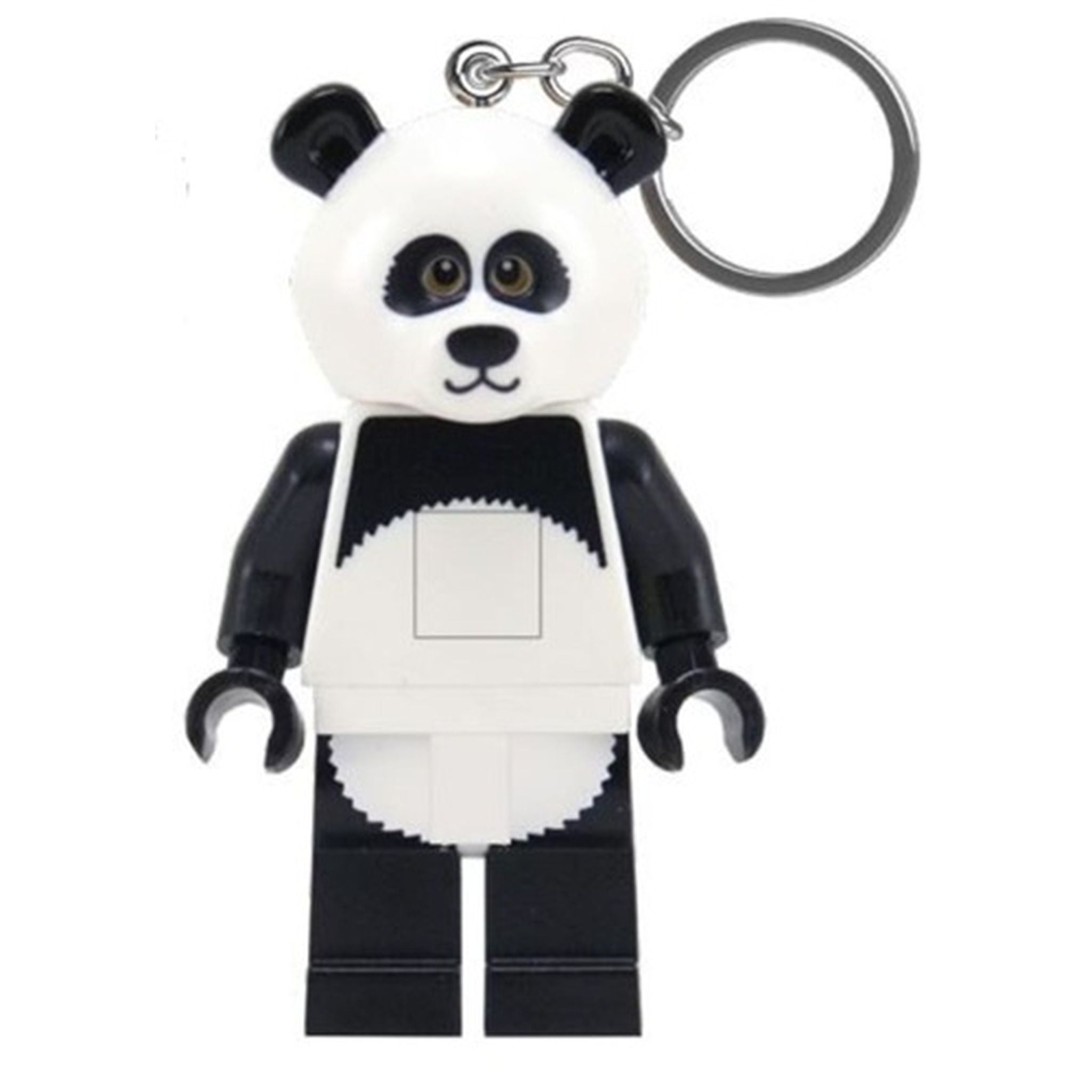 LEGO Minifigures Keychain Light Panda Guy