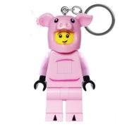 LEGO Minifigures Keychain LED Key Light Piggy Guy