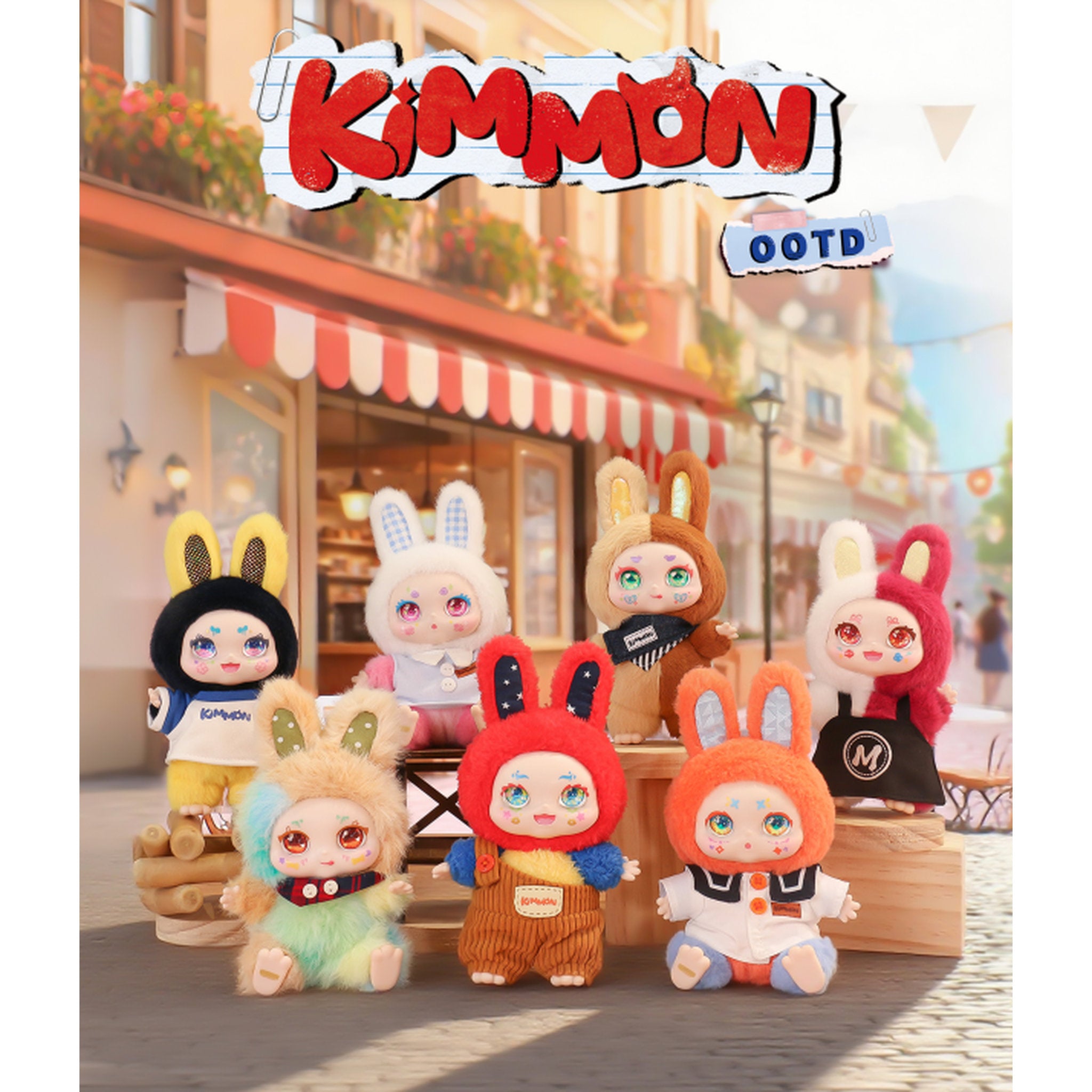 Kimmon OOTD Fashion Trend Plush Blind Box
