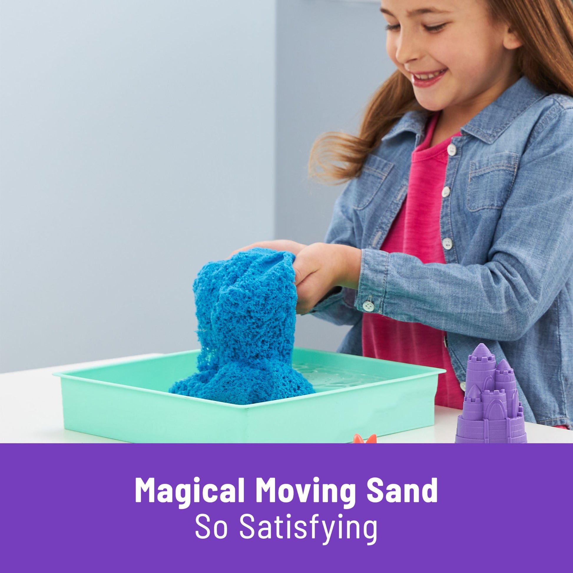 Kinetic Sand Sandbox Set Blue - Main Image