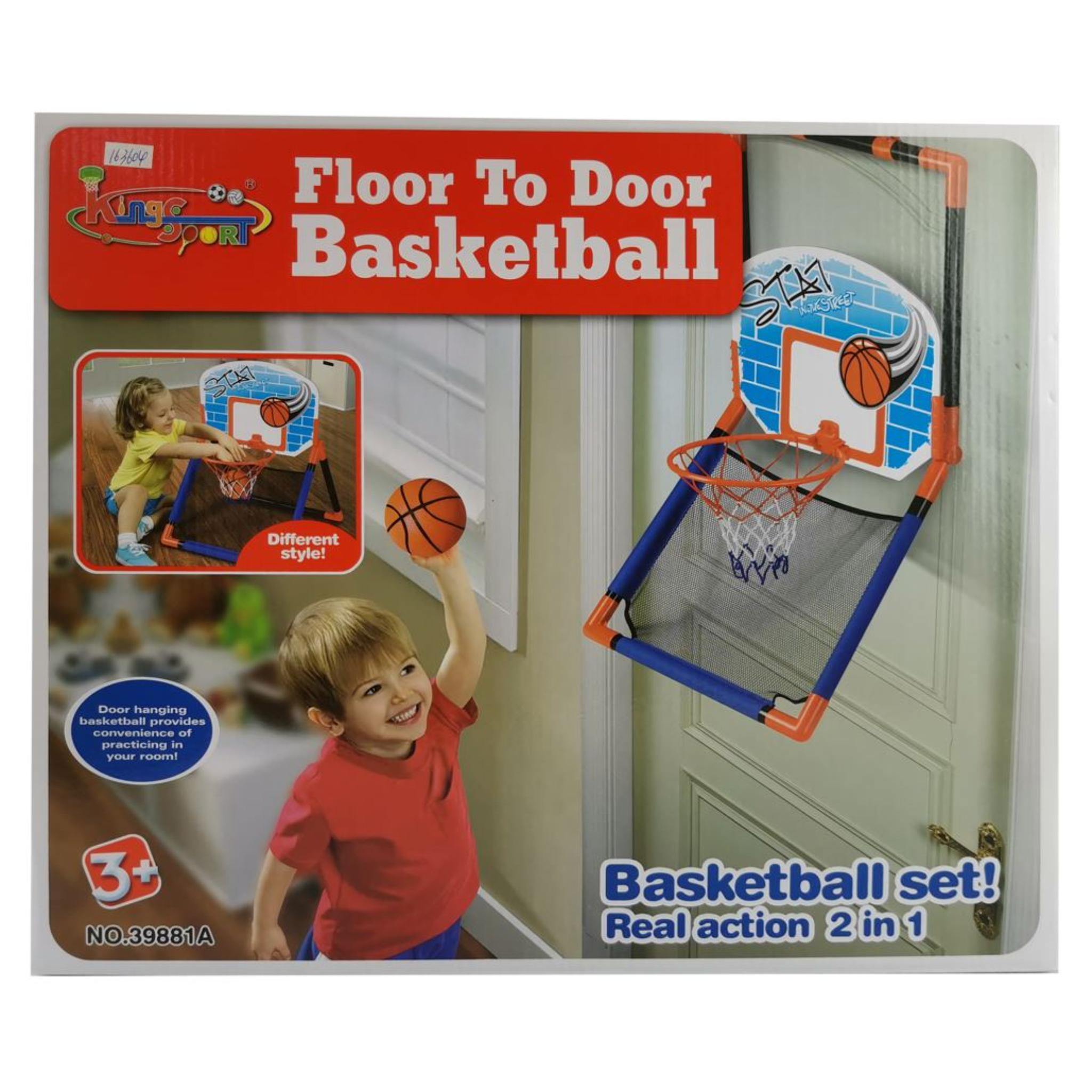 Kings Sport 2 In 1 Floor To Door Basketball Set Toyworld Australia