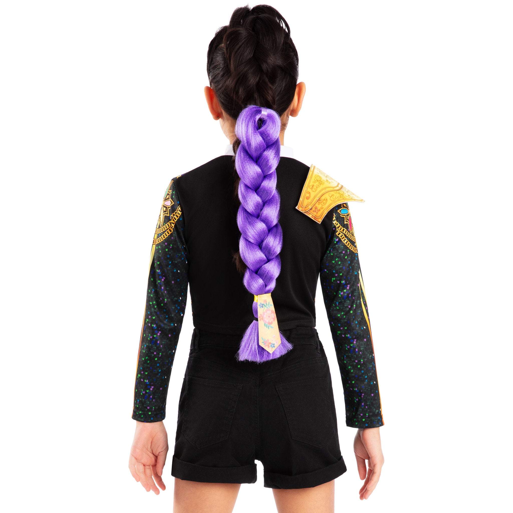 KPop Demon Hunters HUNTR/X Deluxe Clip On Hair Braid 40cm - Rumi