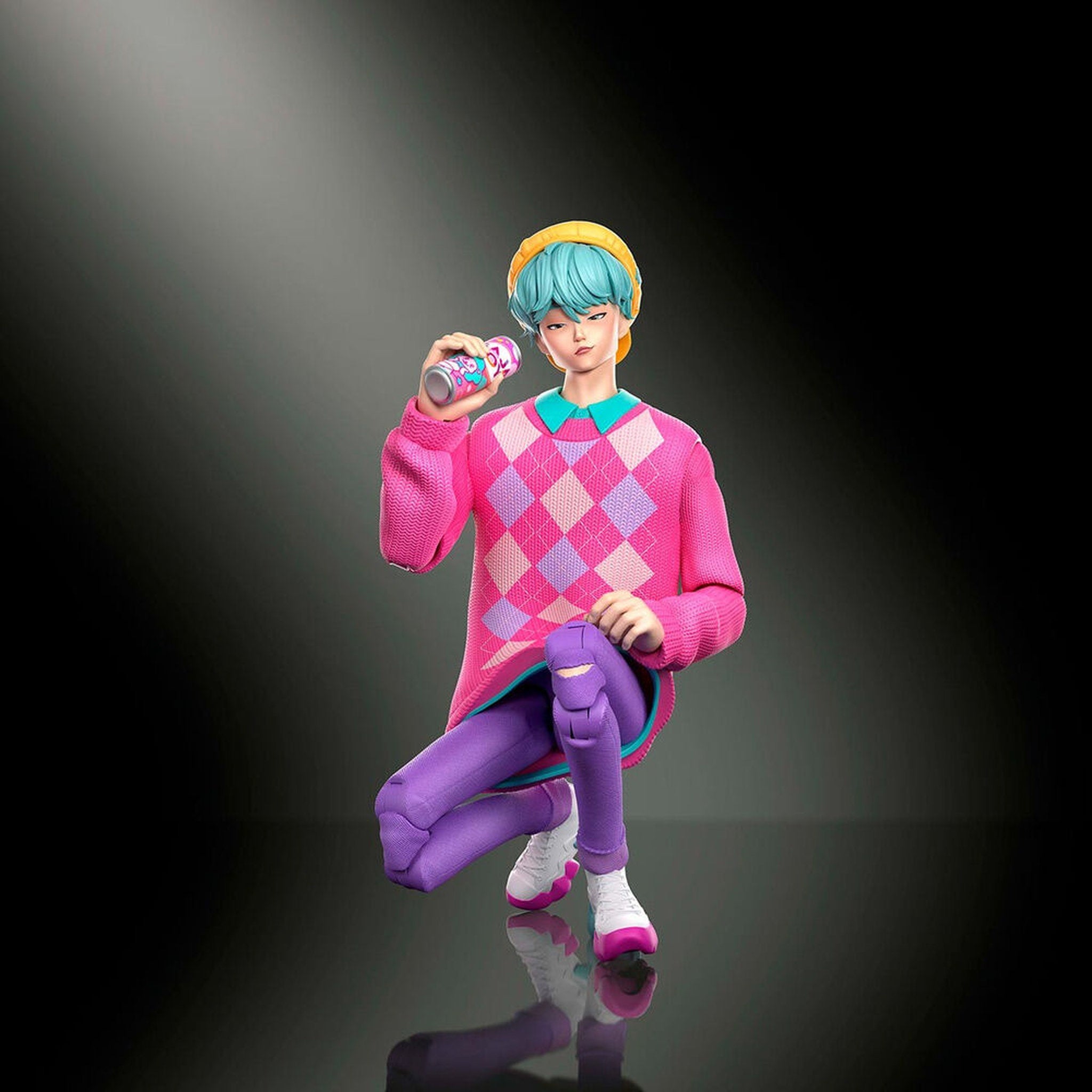 KPop Demon Hunters Saja Boys Soda Pop 6 Inch Action Figure - Baby