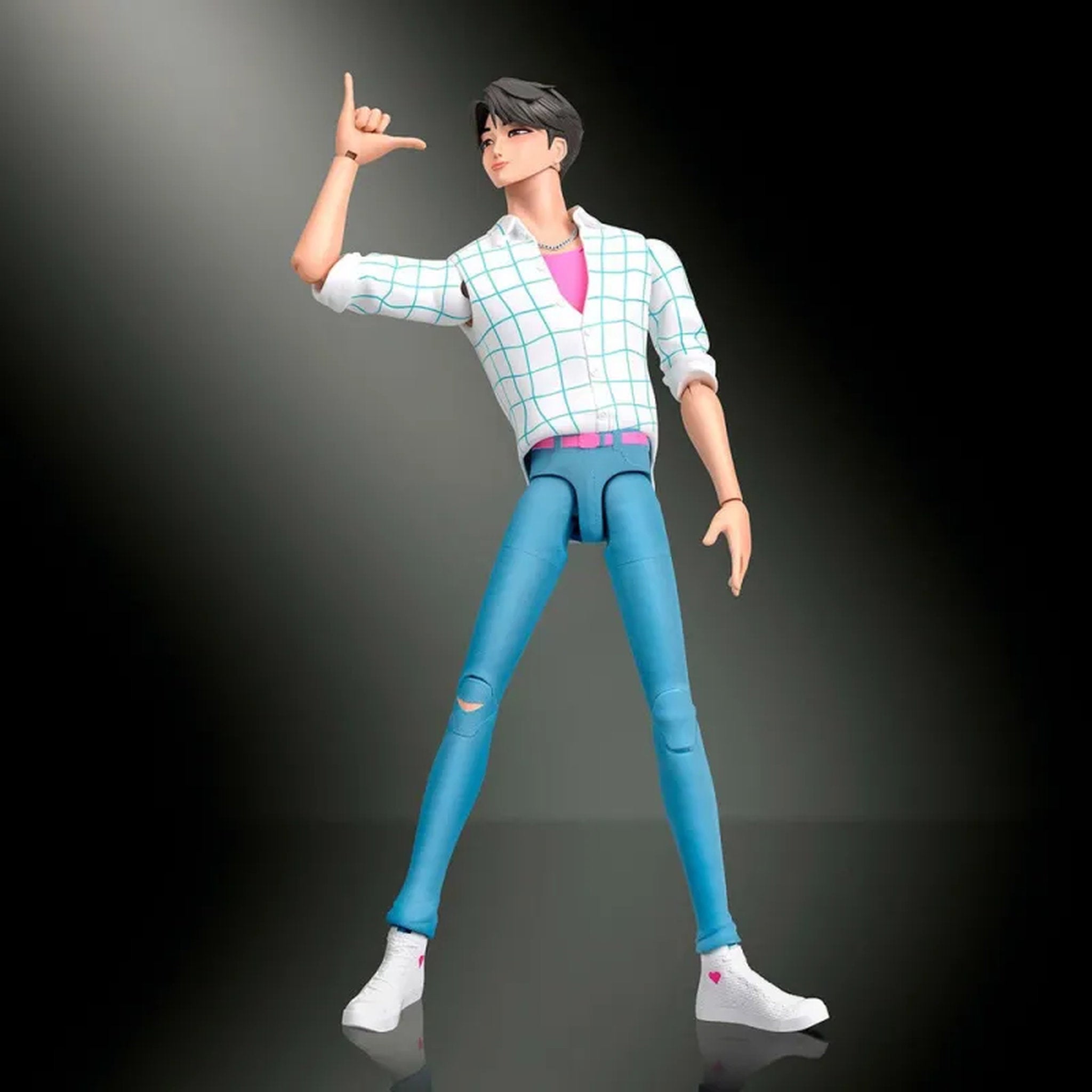 KPop Demon Hunters Saja Boys Soda Pop 6 Inch Action Figure - Jinu