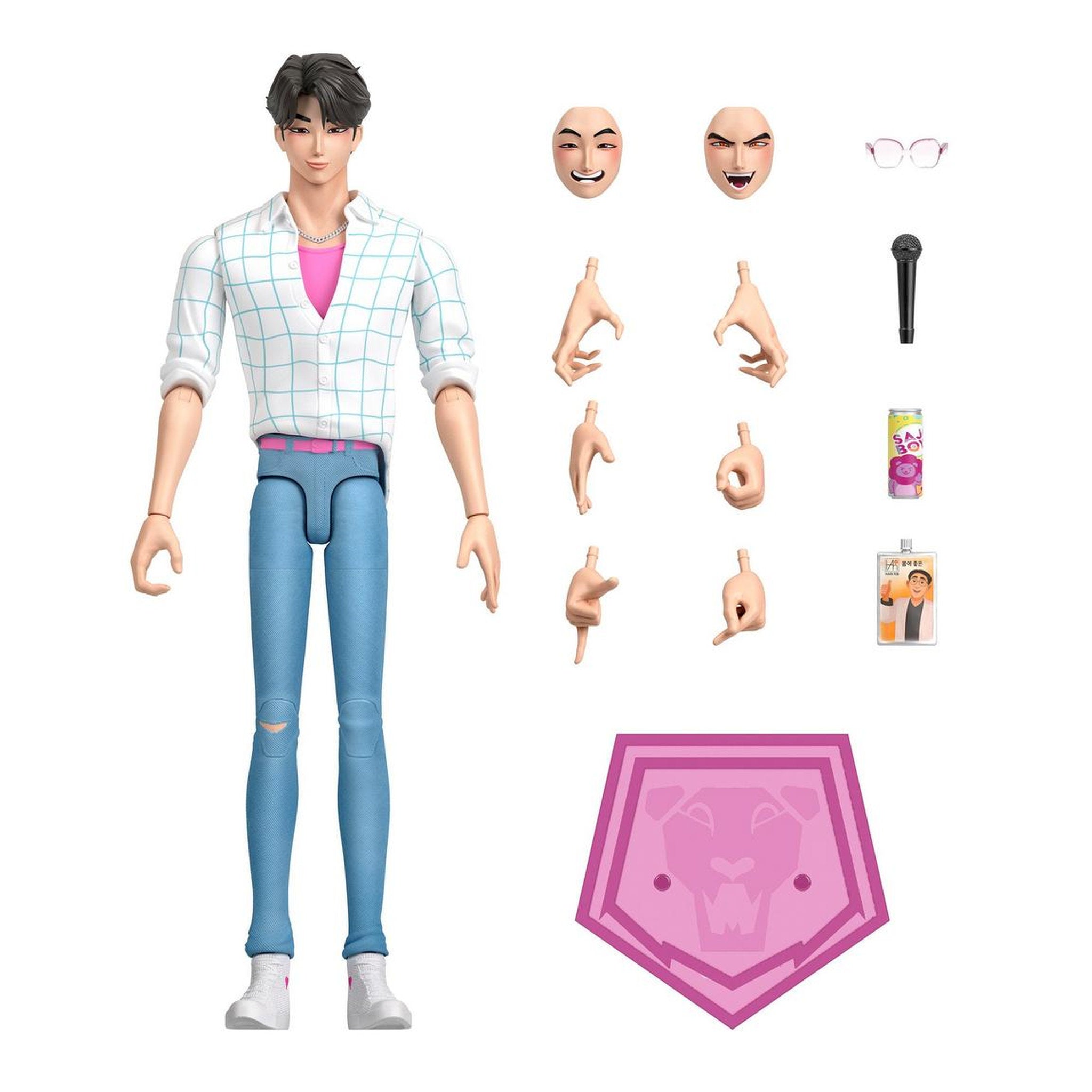 KPop Demon Hunters Saja Boys Soda Pop 6 Inch Action Figure - Jinu