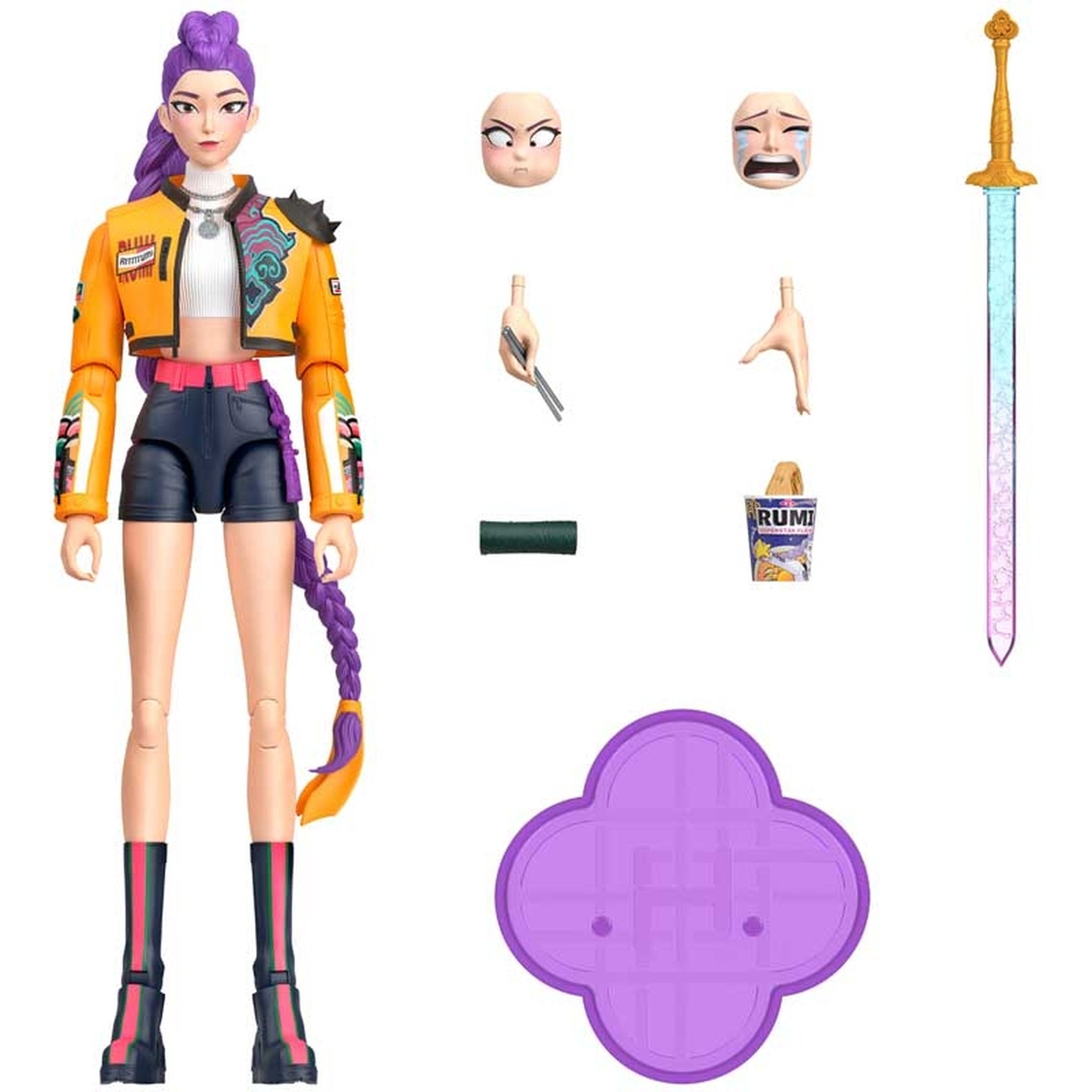 KPop Demon Hunters HUNTR/X How It's Done 6 Inch Action Figure - Rumi