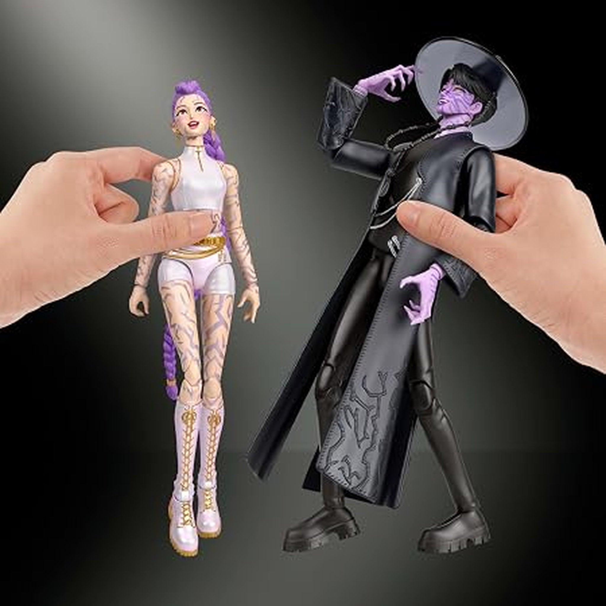KPop Demon Hunters 6.5 Inch Blister Final Battle Action Figure 2 Pack - Rumi & Jinu