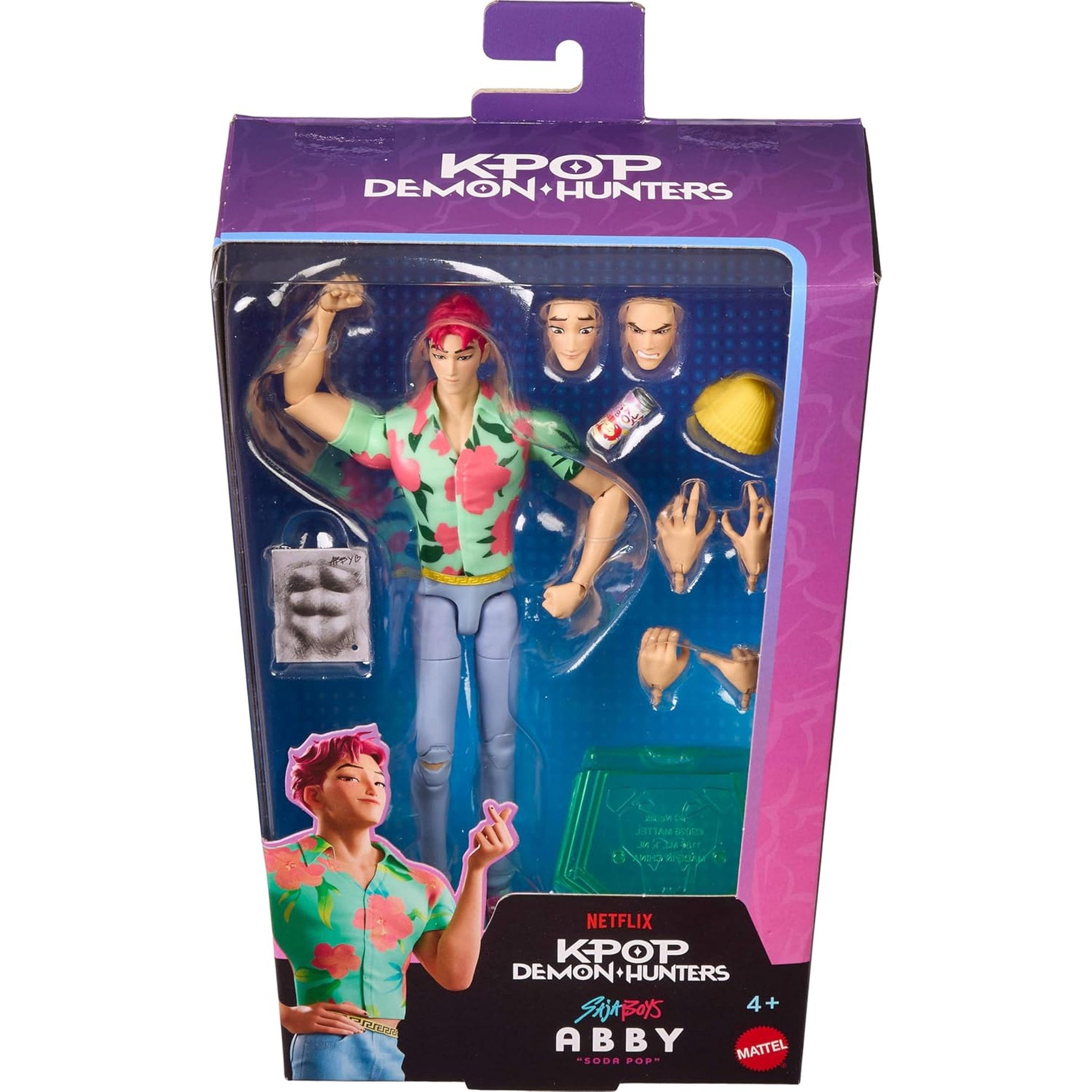 KPop Demon Hunters Saja Boys Soda Pop 6 Inch Action Figure - Abby