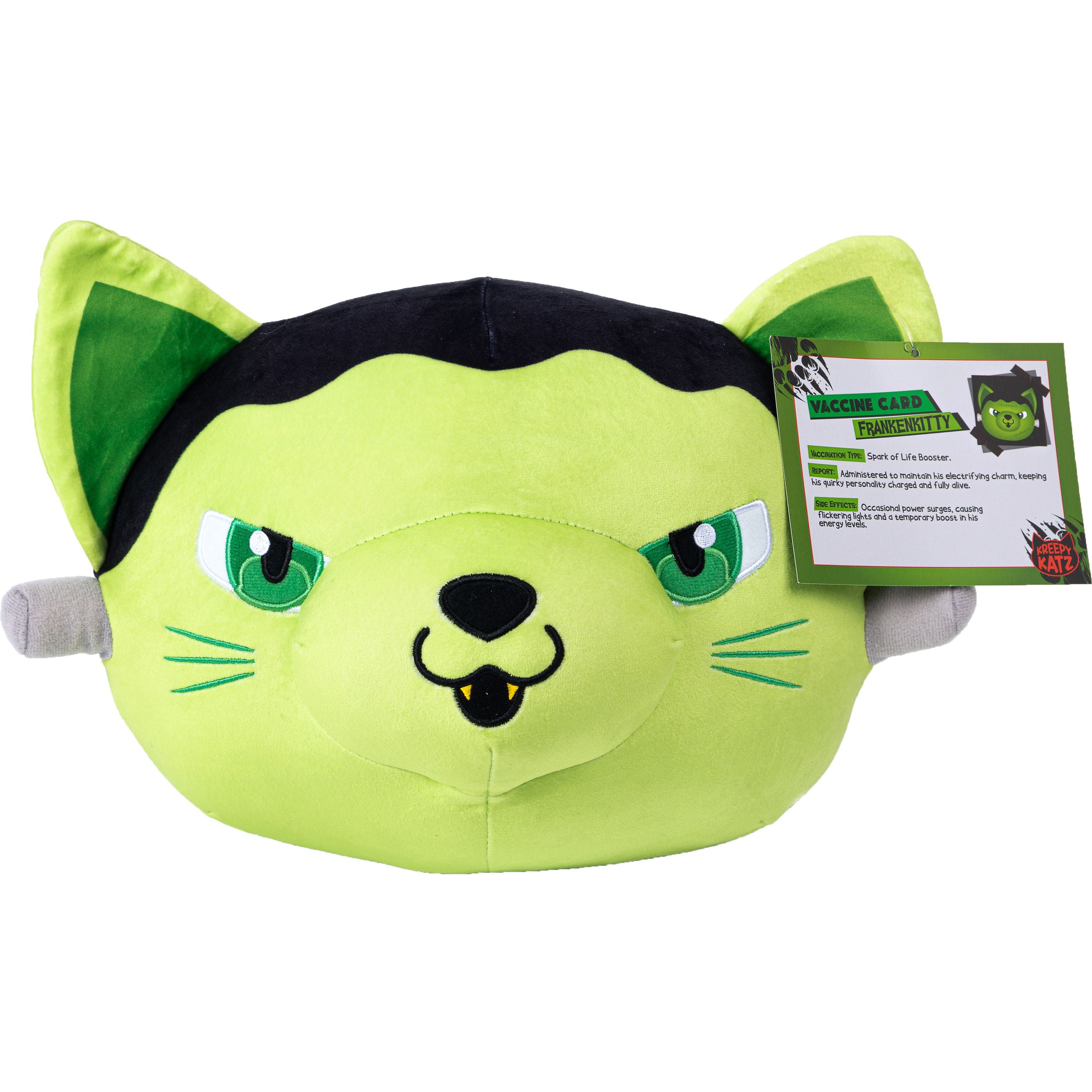 Kreepy Katz Carrier 30cm Plush - Frankenkitty