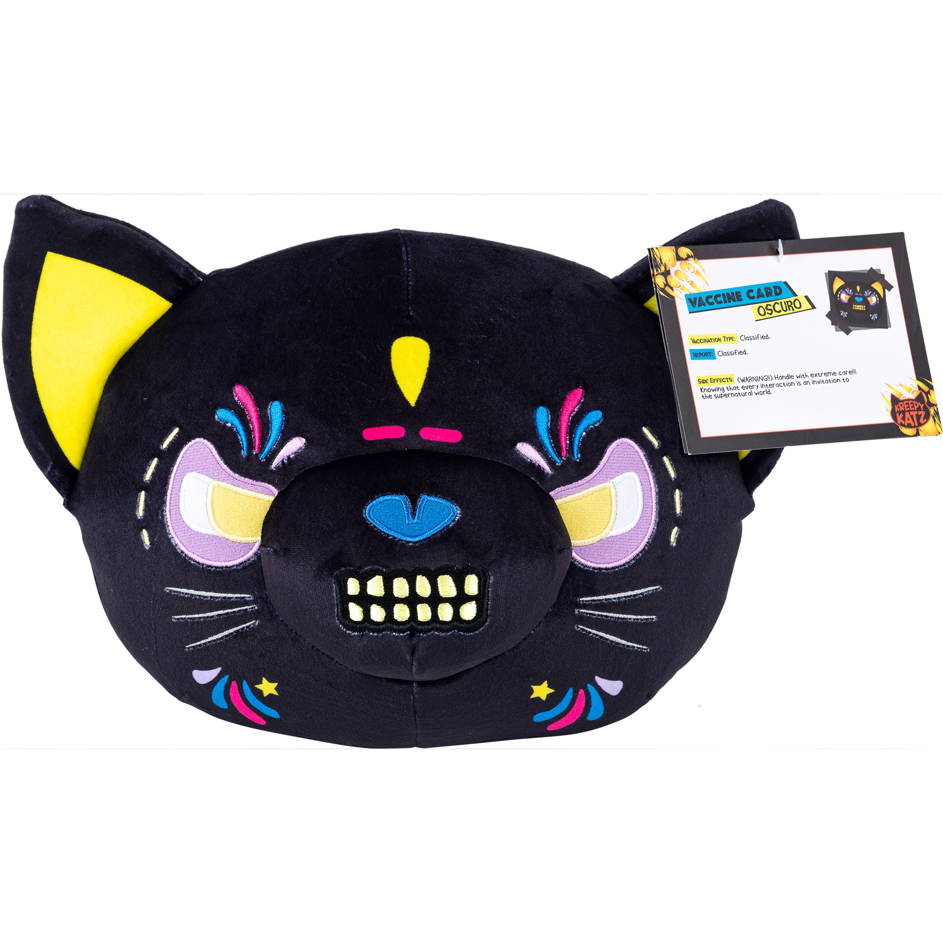 Kreepy Katz Carrier 30cm Plush - Oscuro