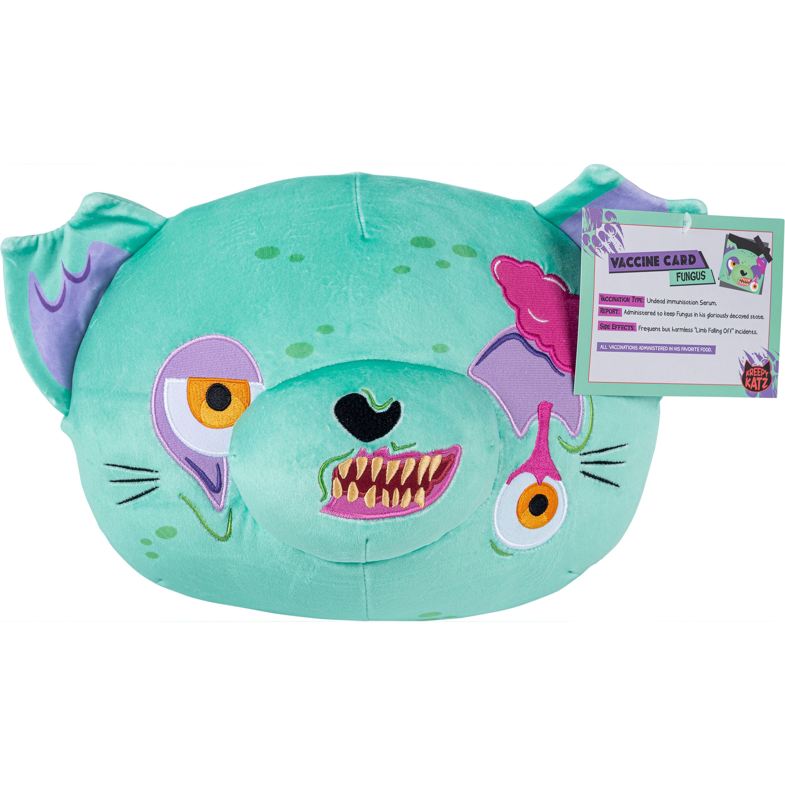 Kreepy Katz Carrier 30cm Plush - Fungus