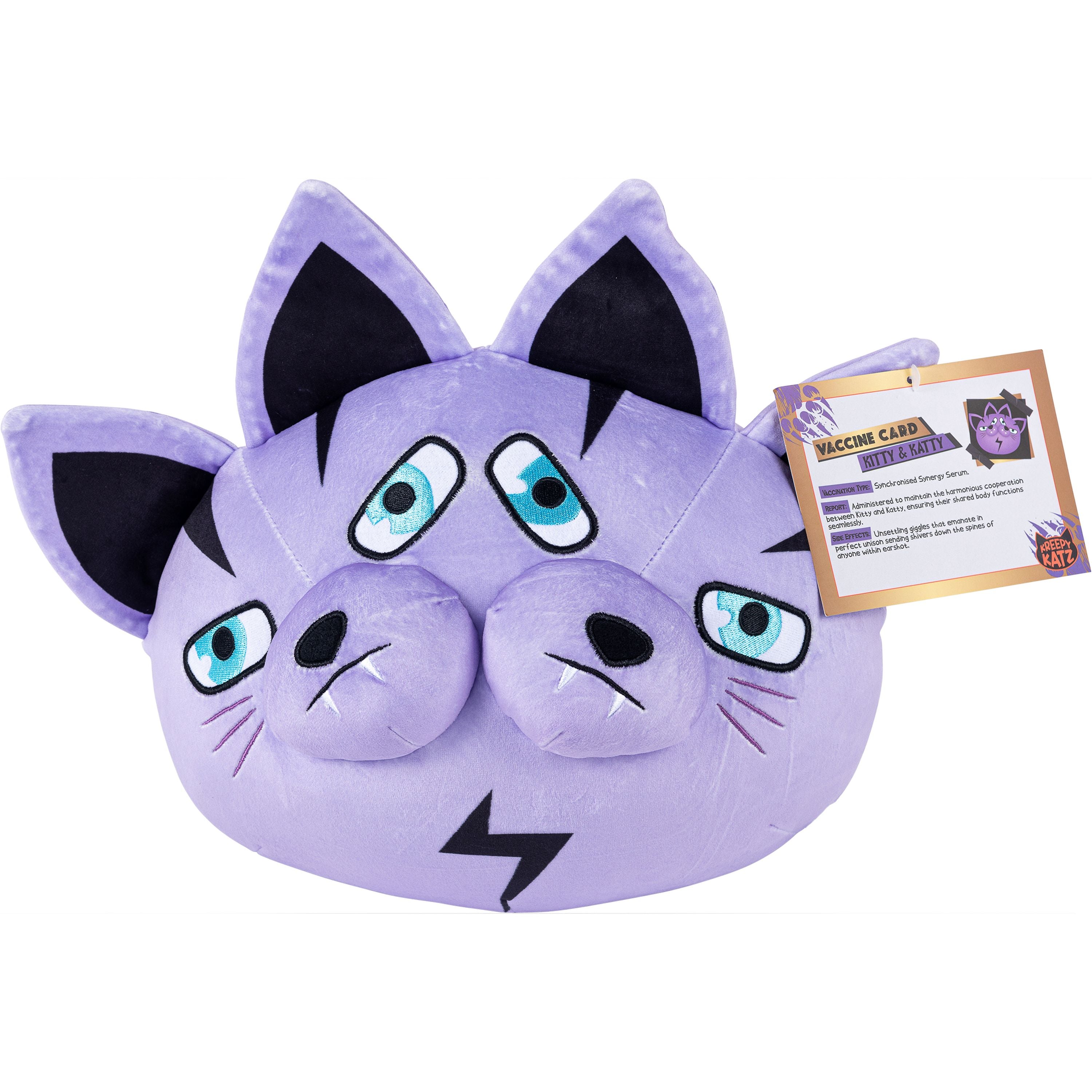 Kreepy Katz Carrier 30cm Plush - Katty & Kitty
