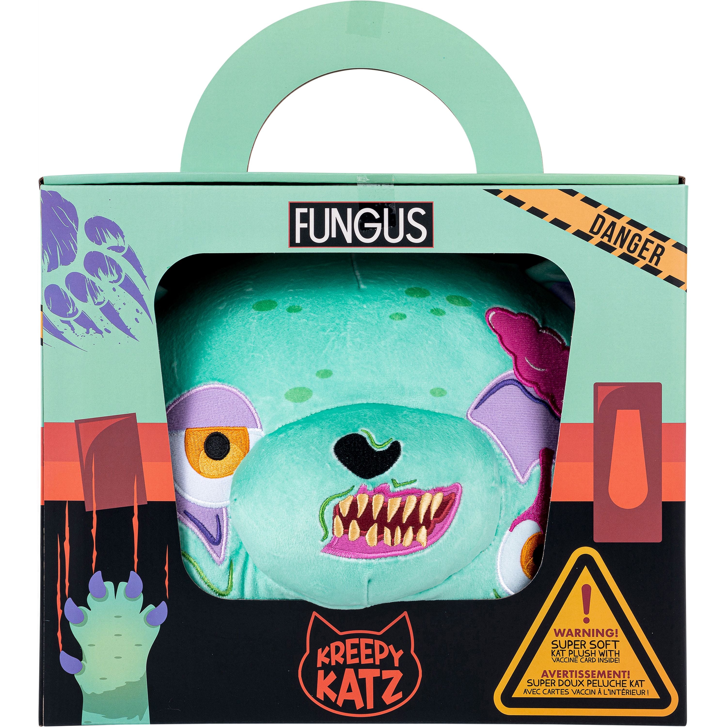 Kreepy Katz Carrier 30cm Plush - Fungus