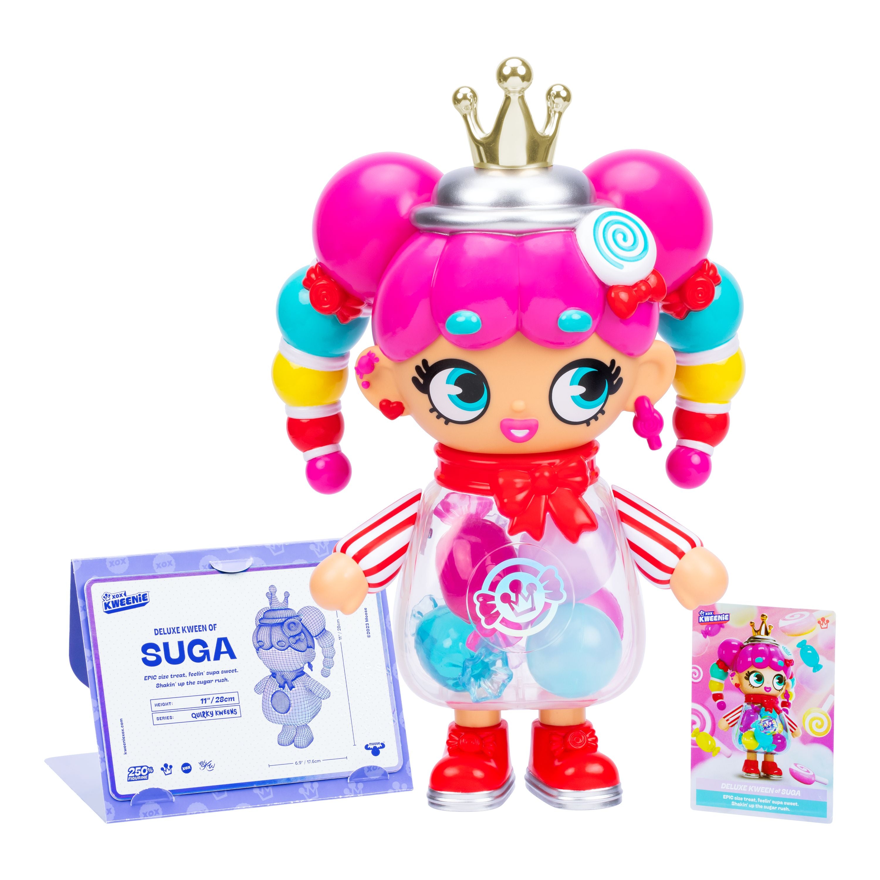 XOX Kweenies Large Deluxe Doll Figurine - Suga