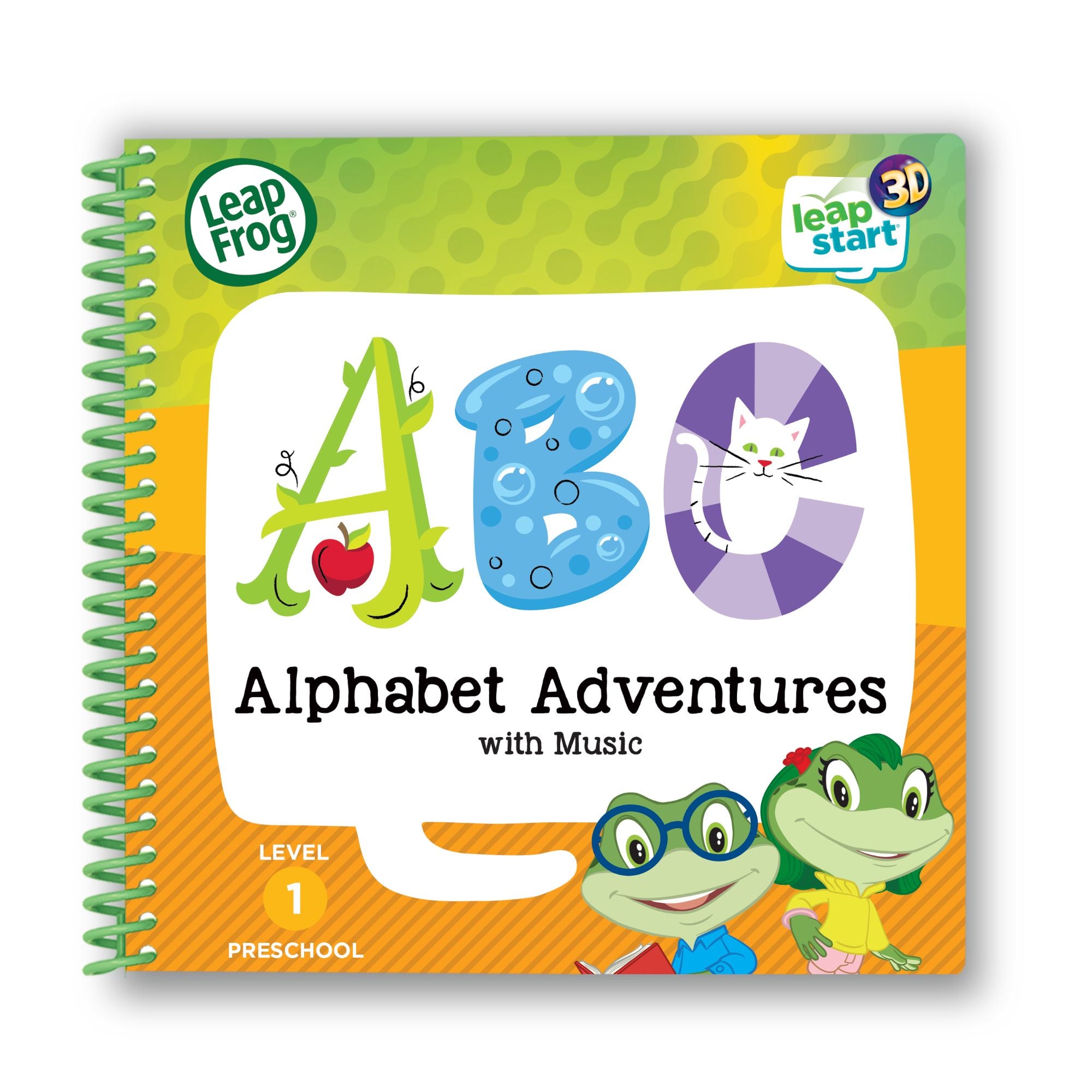 LeapFrog LeapStart ABC Alphabet Adventures With Music Activity Book