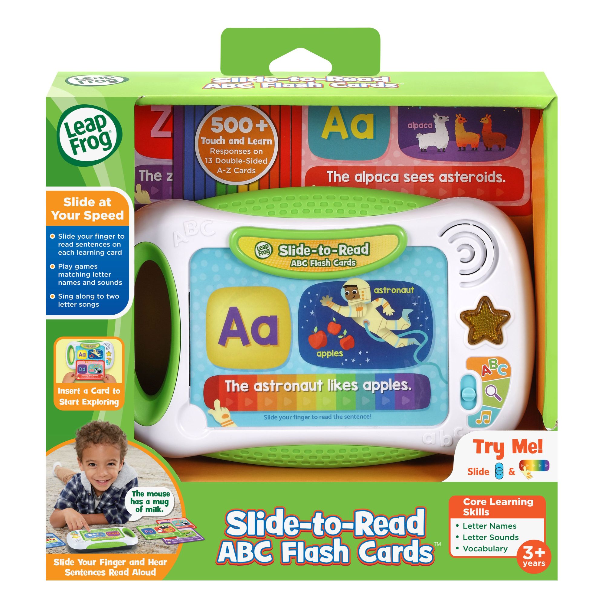 LeapFrog Slide-To-Read ABC Flash Cards