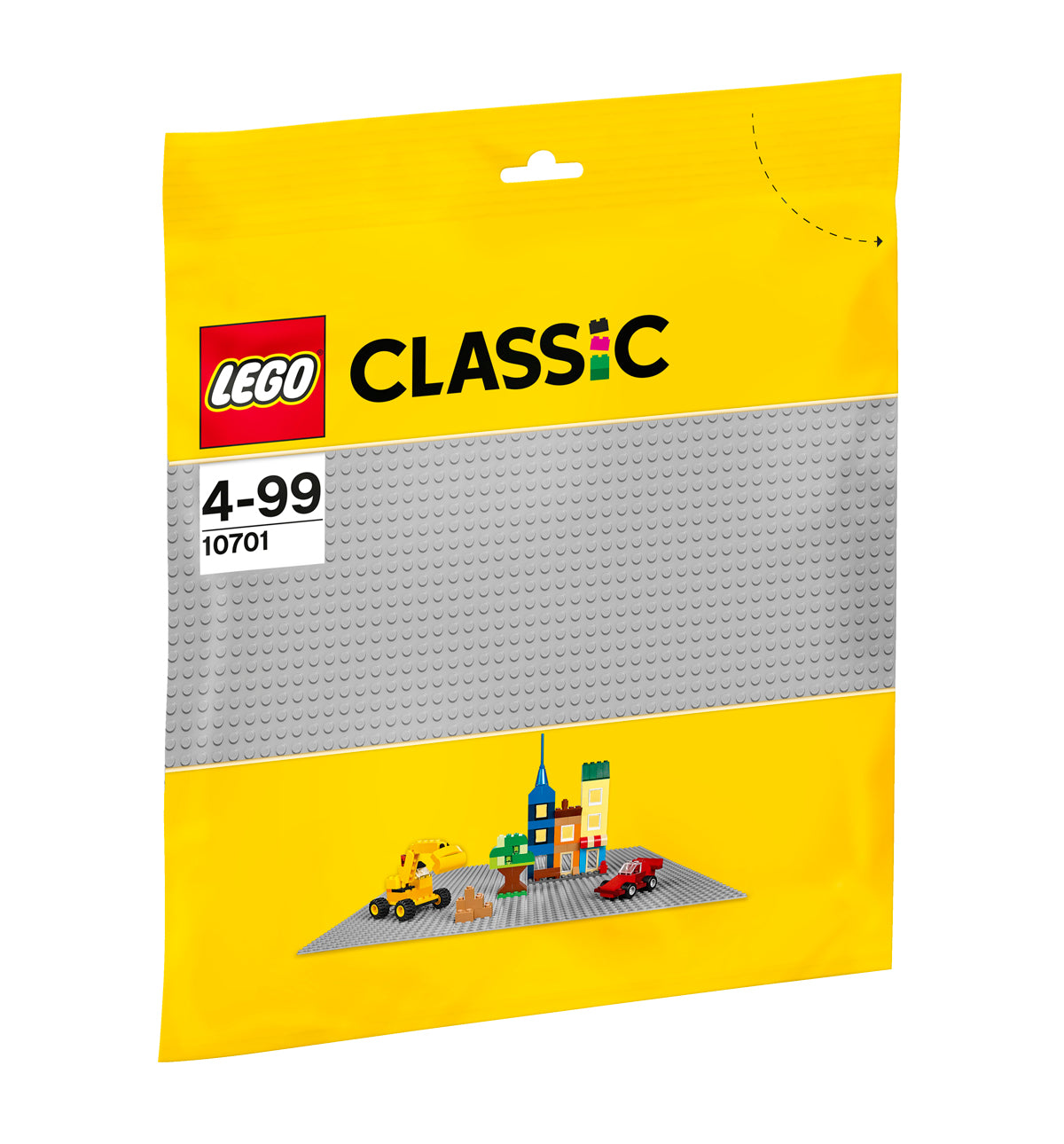 LEGO 10701 Classic Gray Baseplate V29