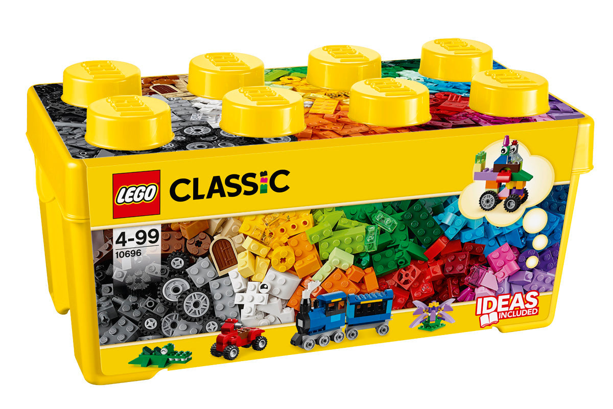 LEGO 10696 Classic Medium Creative Brick Box 484 Piece – Toyworld