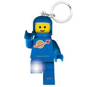 LEGO Minifigures Keychain LED Key Light Blue Spaceman