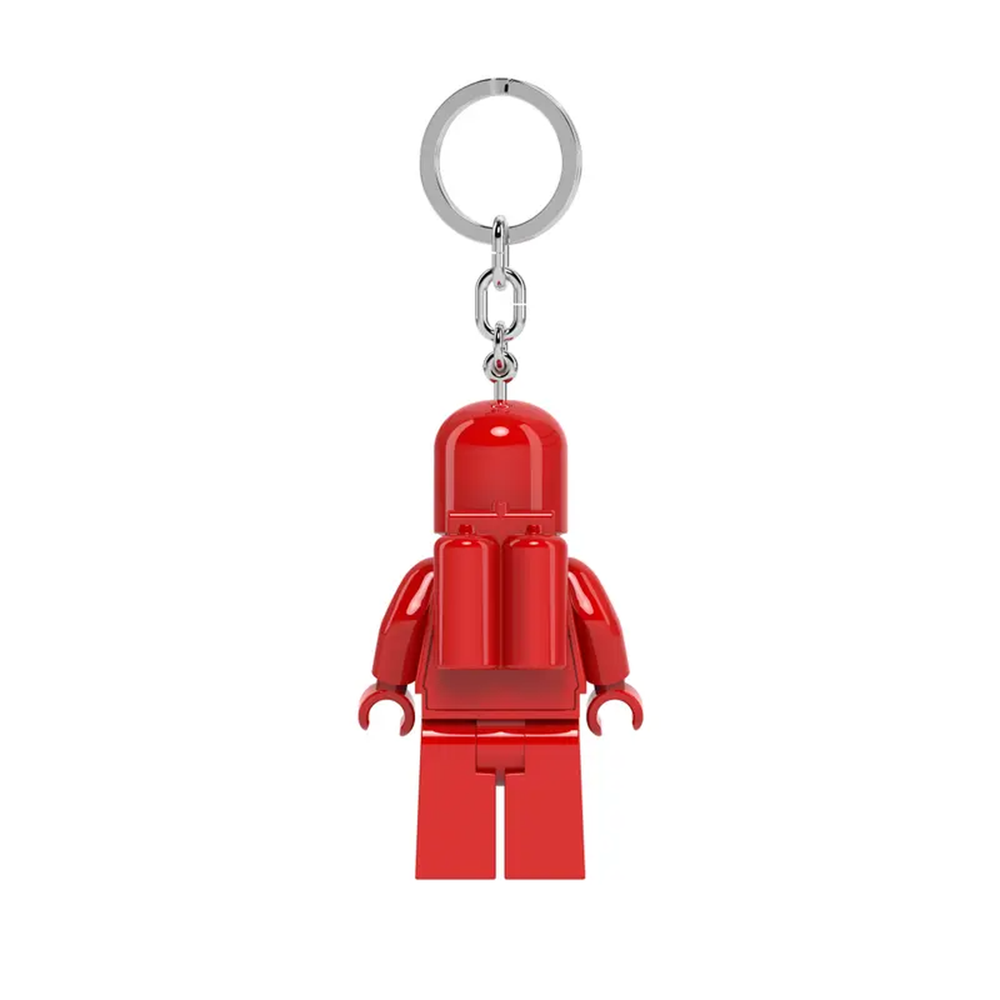LEGO Minifigures Keychain Light Spaceman Red