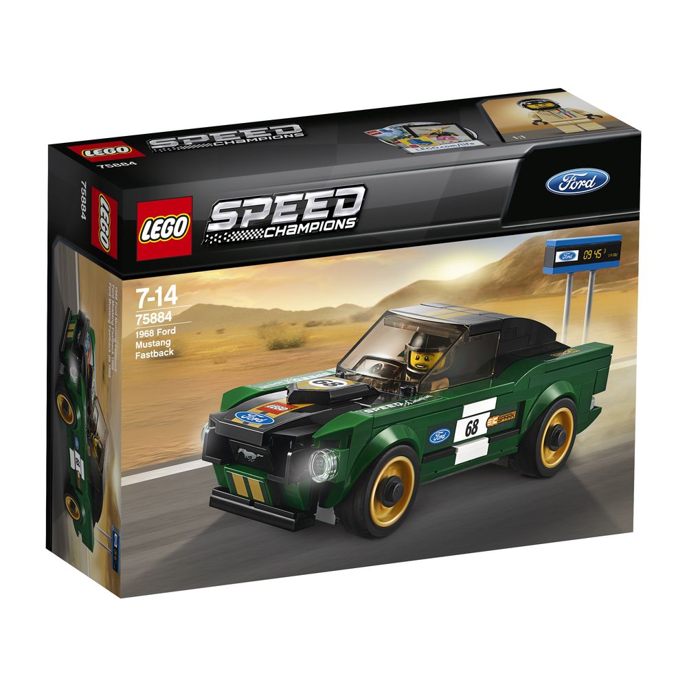 LEGO 75884 SPEED CHAMPIONS 1968 FORD MUSTANG FASTBACK