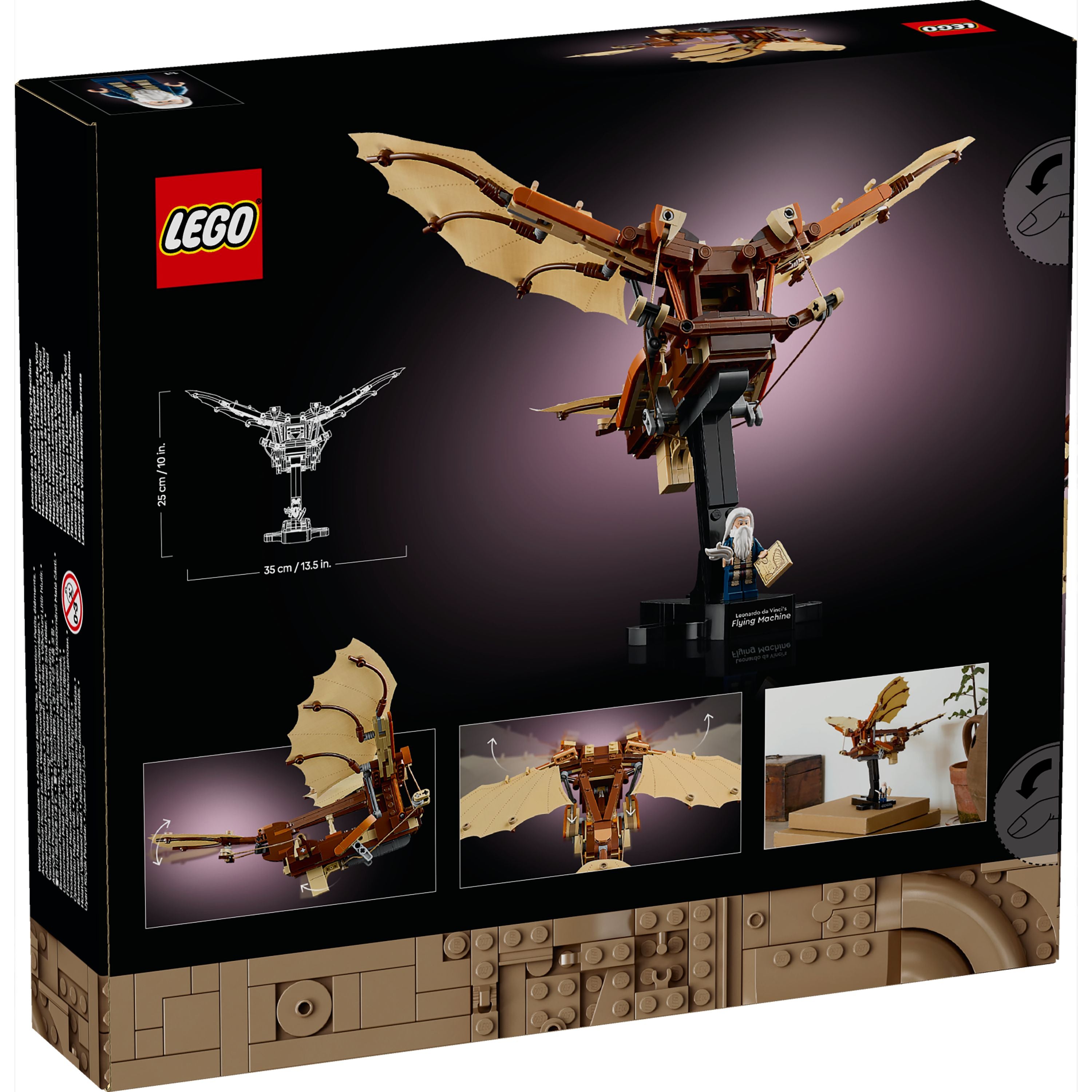 LEGO 10363 Icons Leonardo da Vinci’s Flying Machine