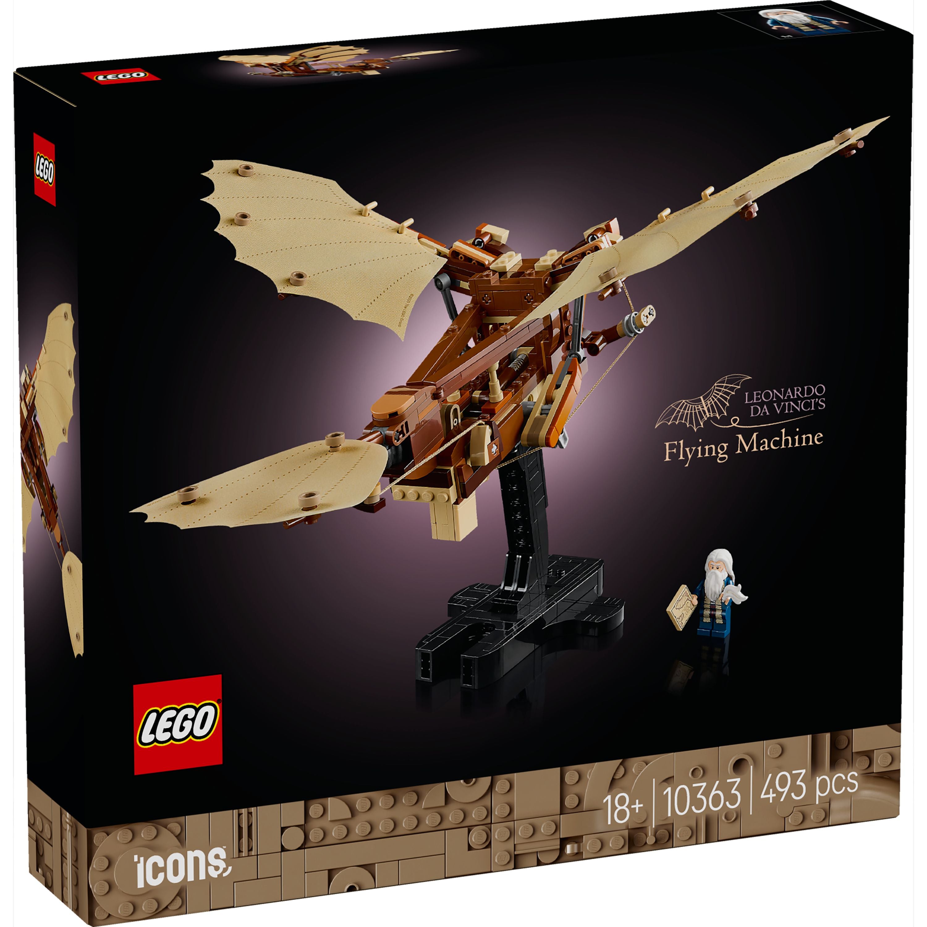 LEGO 10363 Icons Leonardo da Vinci’s Flying Machine