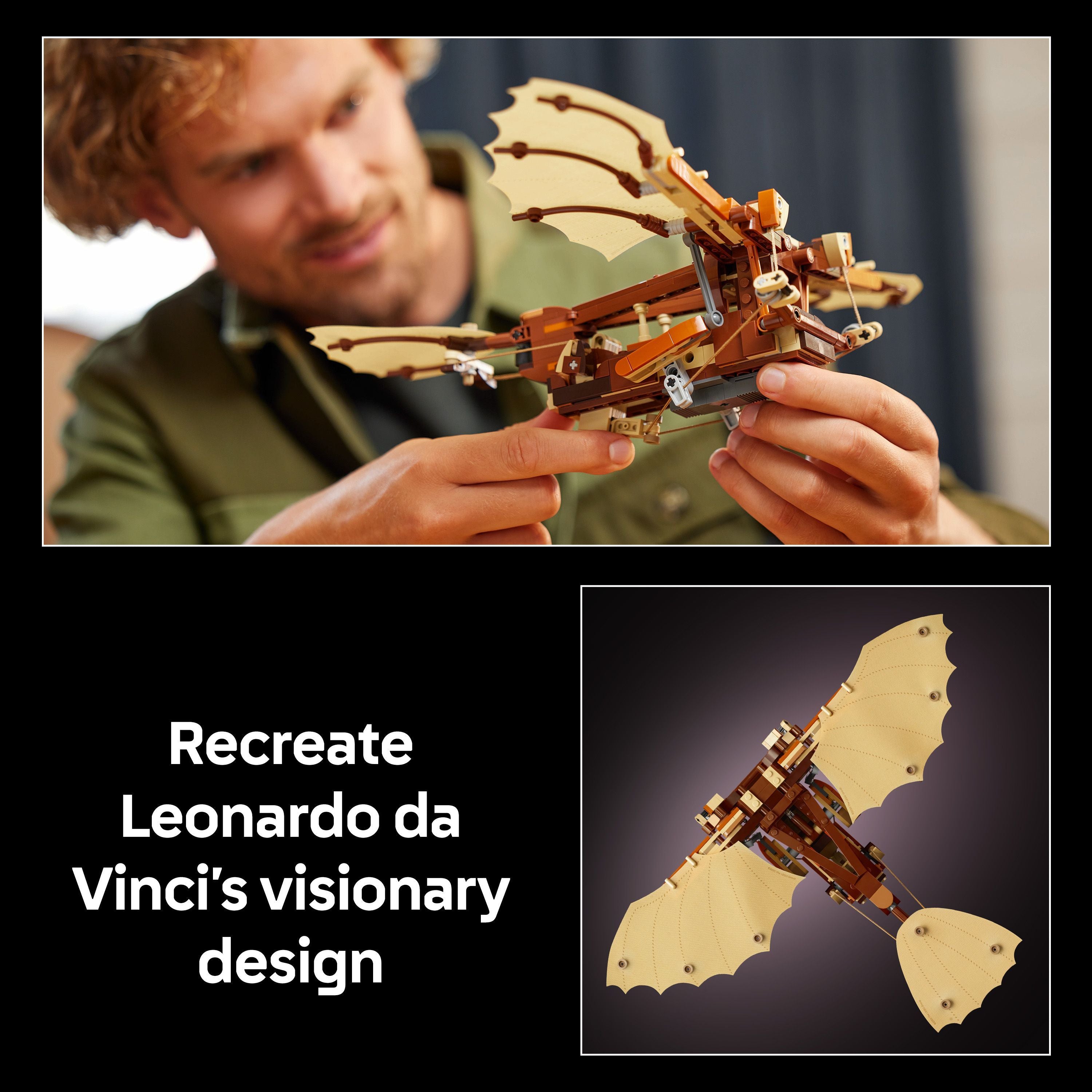 LEGO 10363 Icons Leonardo da Vinci’s Flying Machine