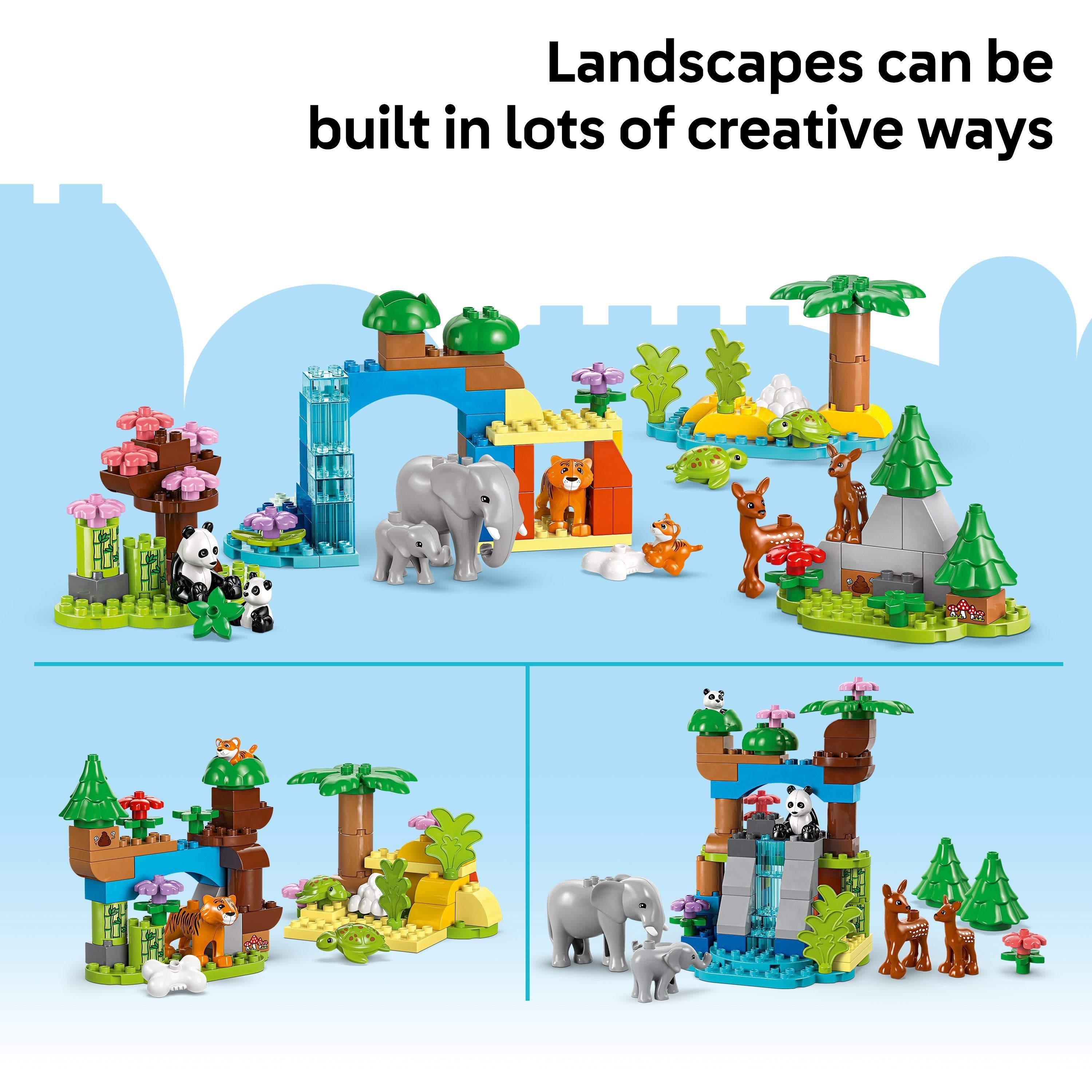 LEGO 10446 DUPLO 3 In 1 Wild Animal Families