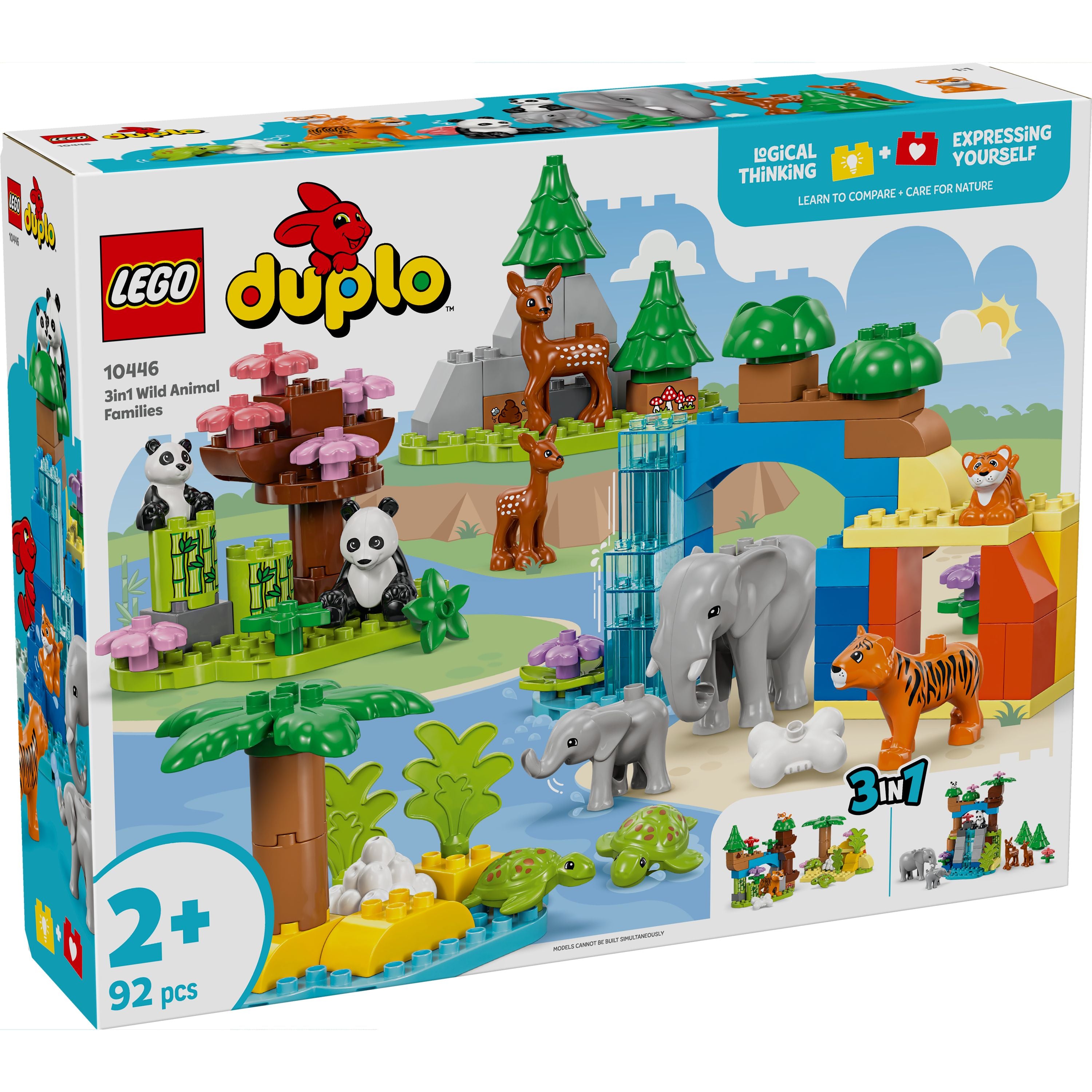 LEGO 10446 DUPLO 3 In 1 Wild Animal Families