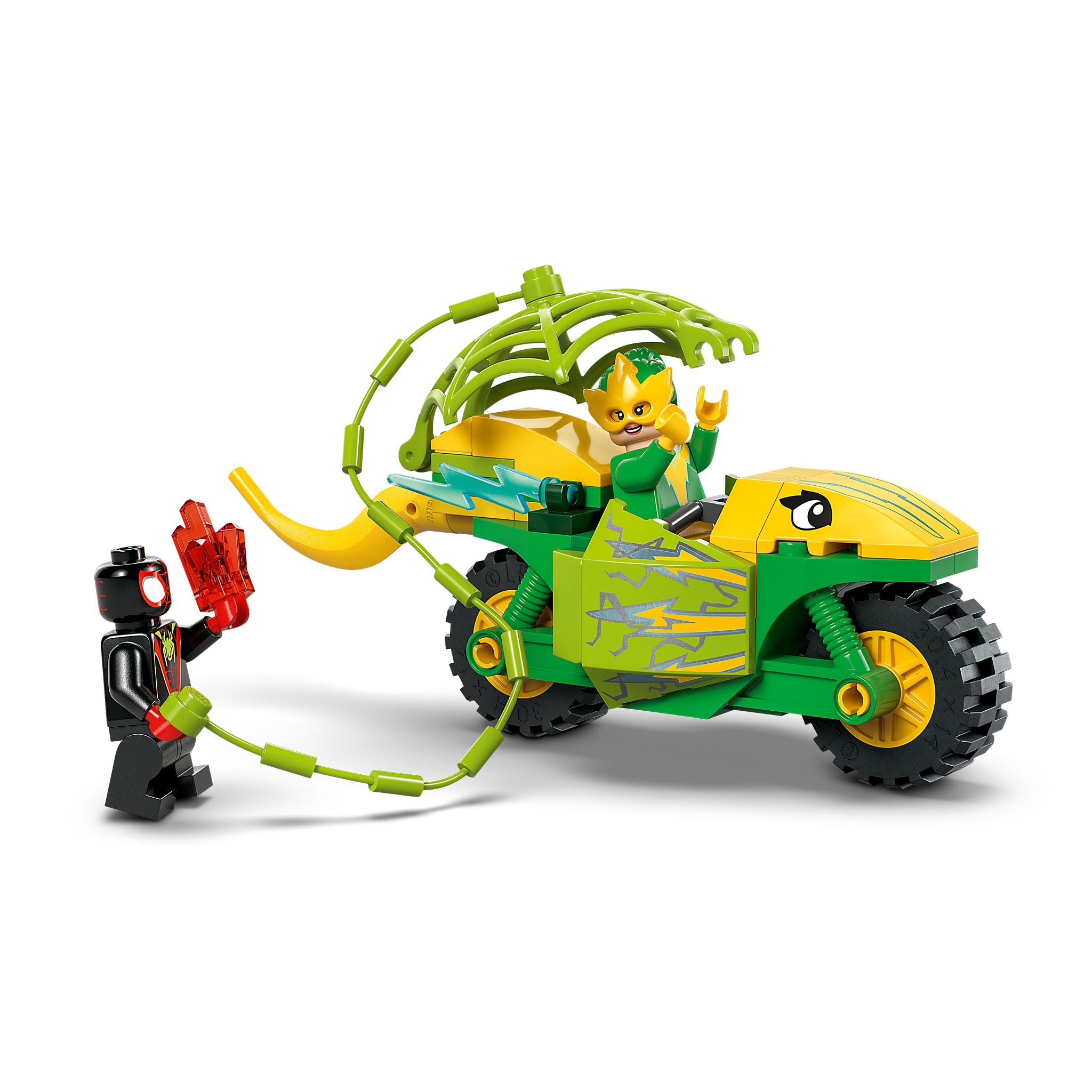 LEGO 11198 Marvel Spidey and His Amazing Friends Spin and Electro Dinosaur Vehicle Chase