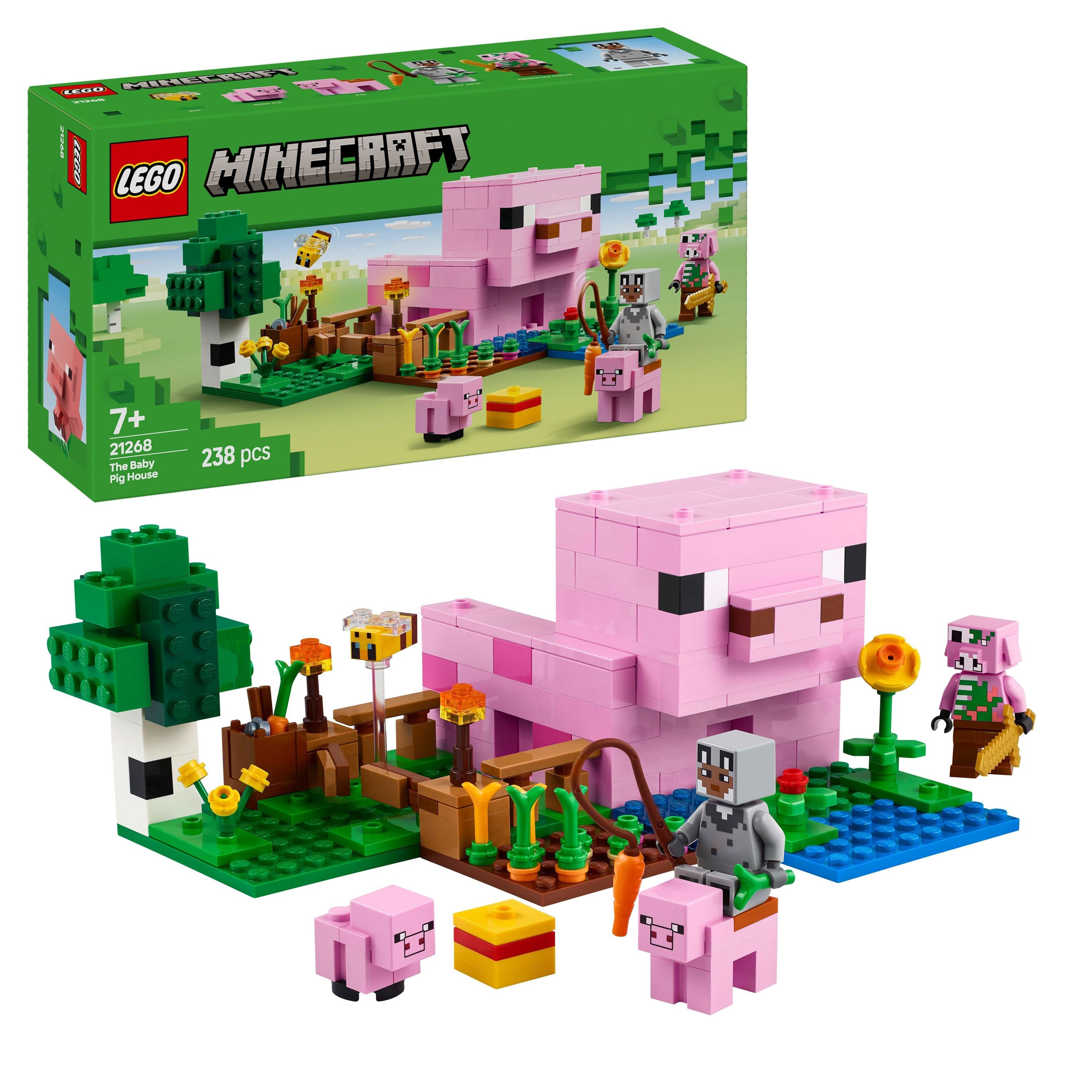 LEGO 21268 Minecraft The Baby Pig House