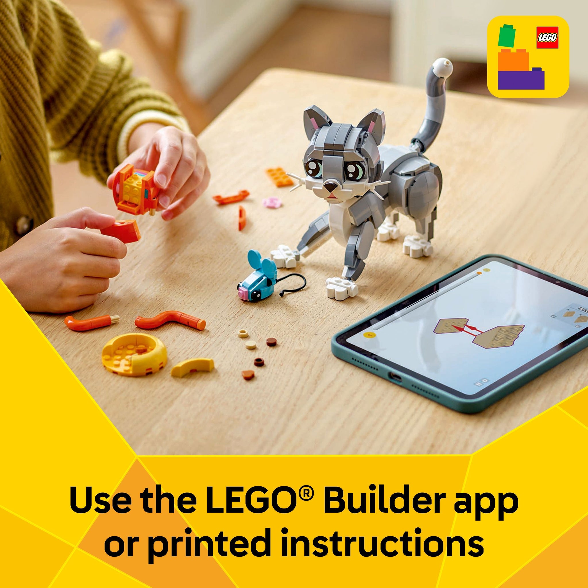 green lego cats 123 LEGO 31163 Creator Playful Cat – Toyworld Australia