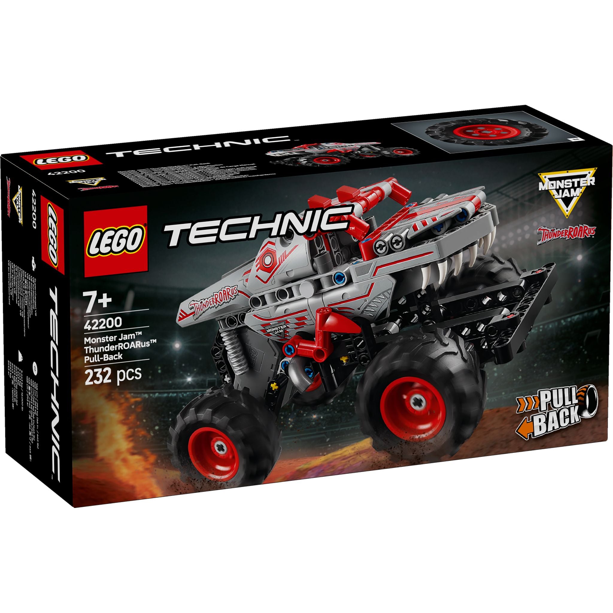 LEGO 42200 Technic Monster Jam ThunderROARus Pull-Back
