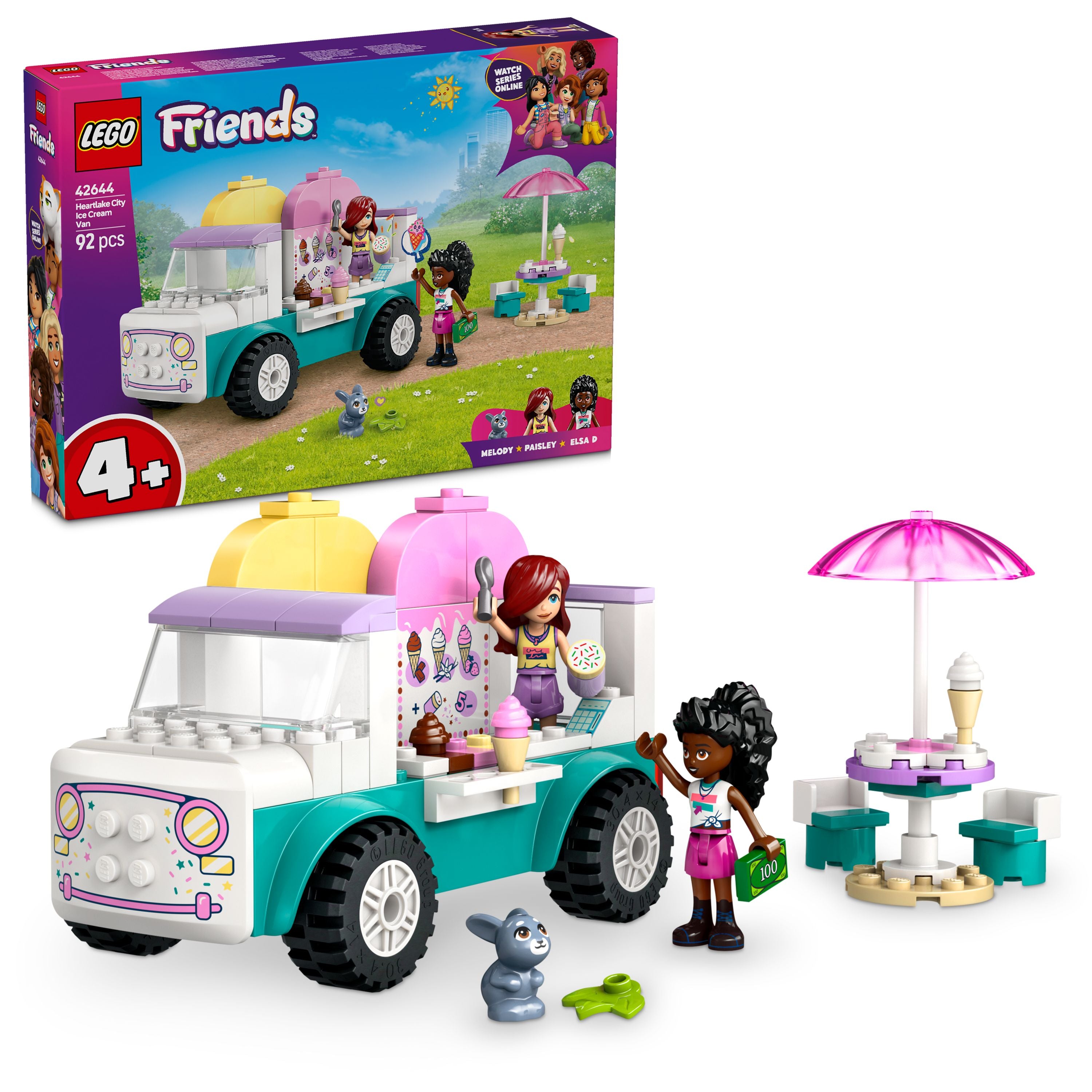 LEGO 42644 Friends Heartlake City Ice Cream Van